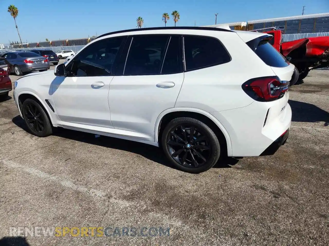 2 Photograph of a damaged car 5UX43DP00R9W39055 BMW X3 2024
