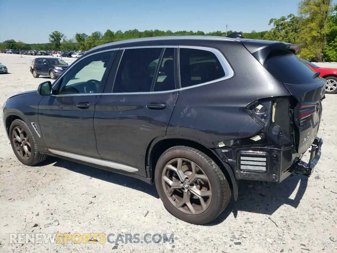 2 Photograph of a damaged car 5UX43DP00R9X47322 BMW X3 2024