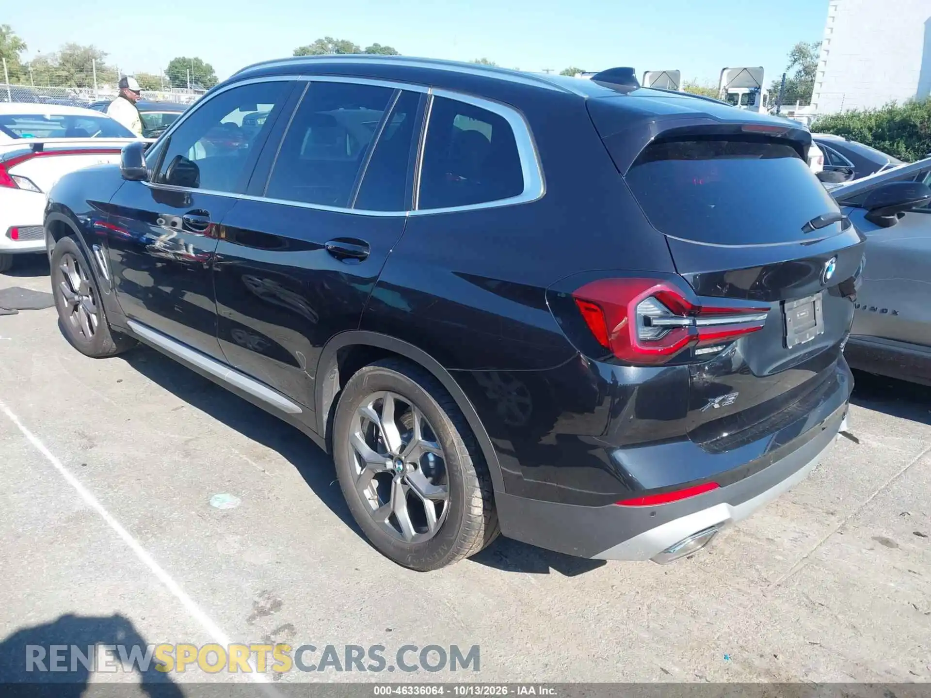 3 Photograph of a damaged car 5UX43DP01R9T64408 BMW X3 2024
