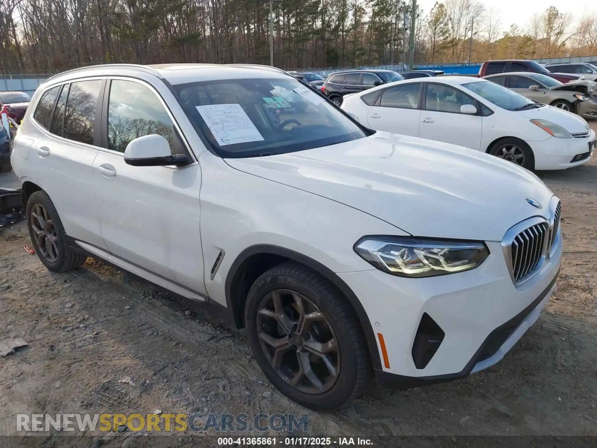 1 fotografías del automóvil dañado 5UX43DP01R9V12590 BMW X3 2024