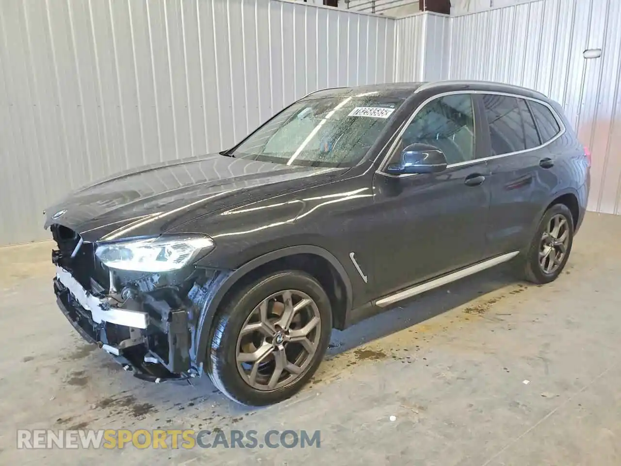 1 Photograph of a damaged car 5UX43DP02R9X15598 BMW X3 2024