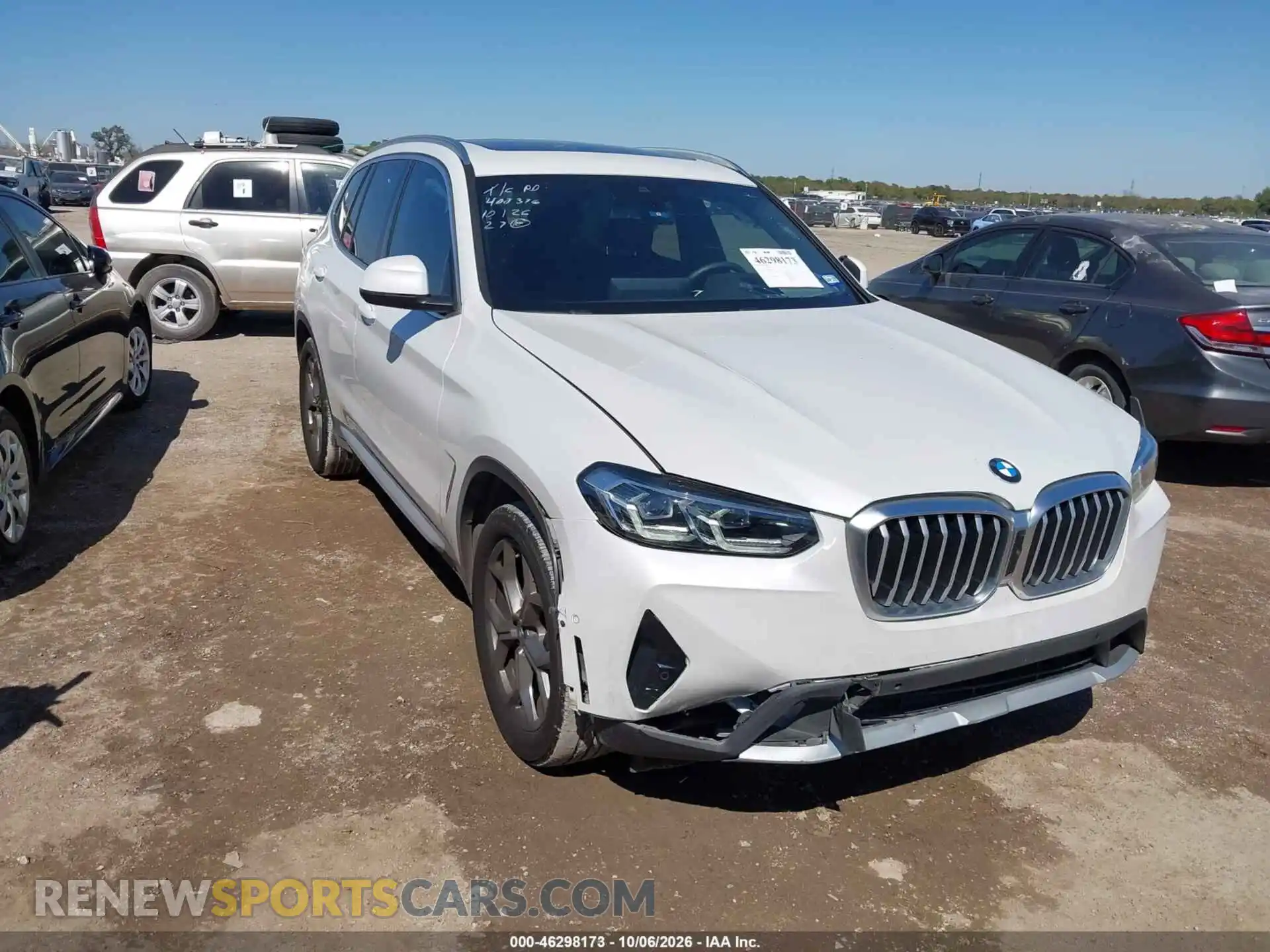 1 Фотография поврежденного автомобиля 5UX43DP03R9W40944 BMW X3 2024