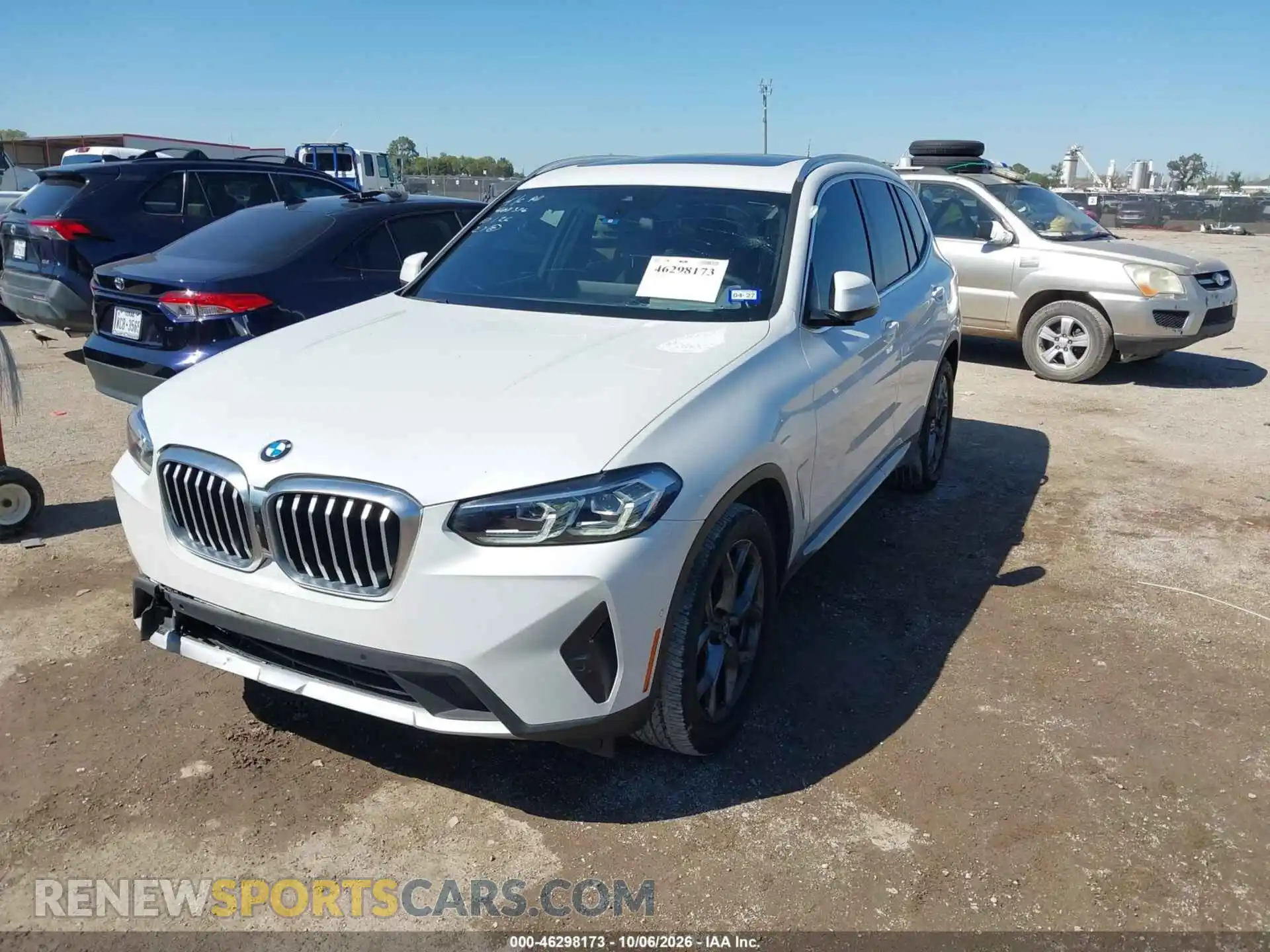 2 Фотография поврежденного автомобиля 5UX43DP03R9W40944 BMW X3 2024