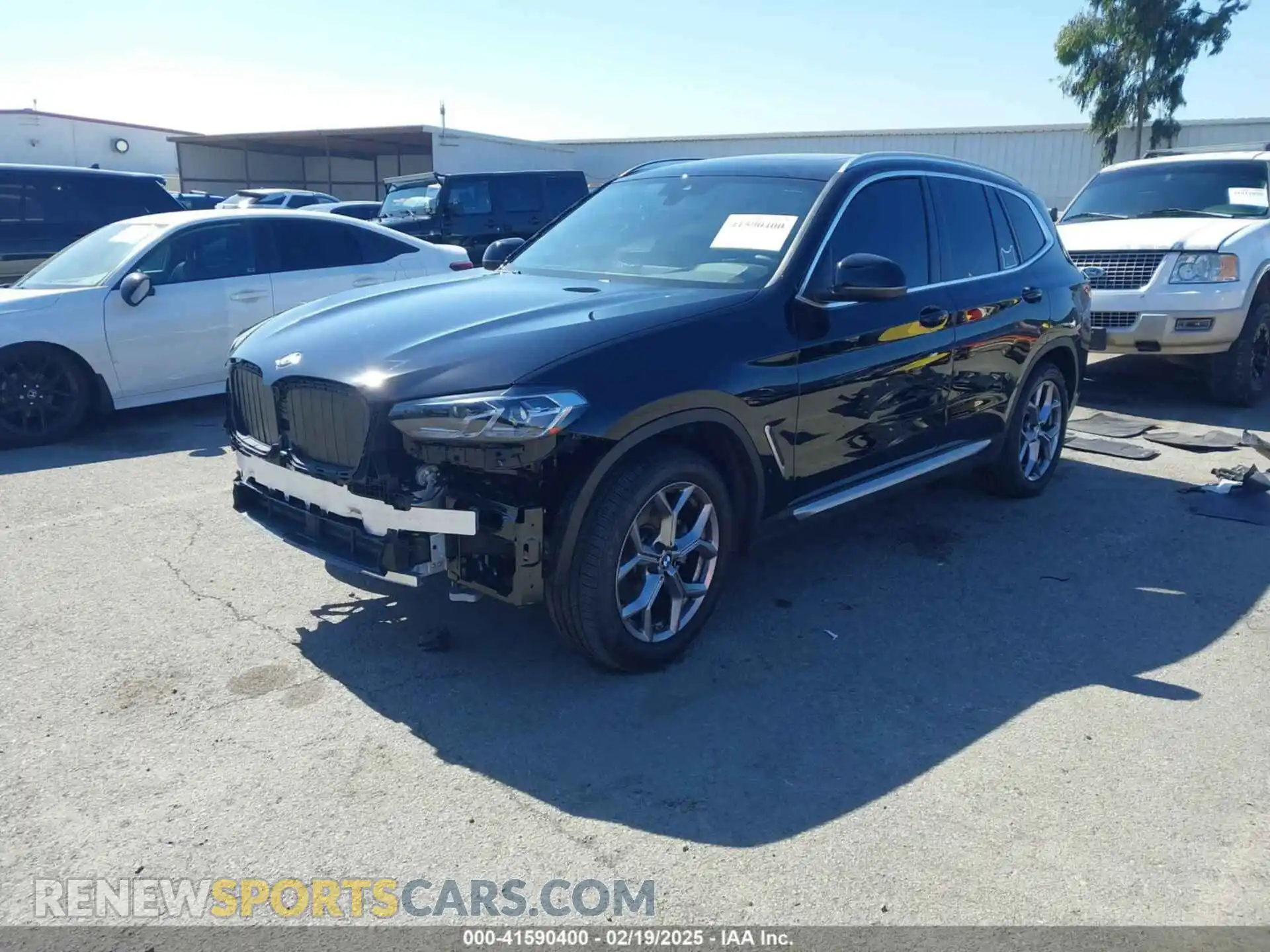 2 Photograph of a damaged car 5UX43DP03R9X41272 BMW X3 2024