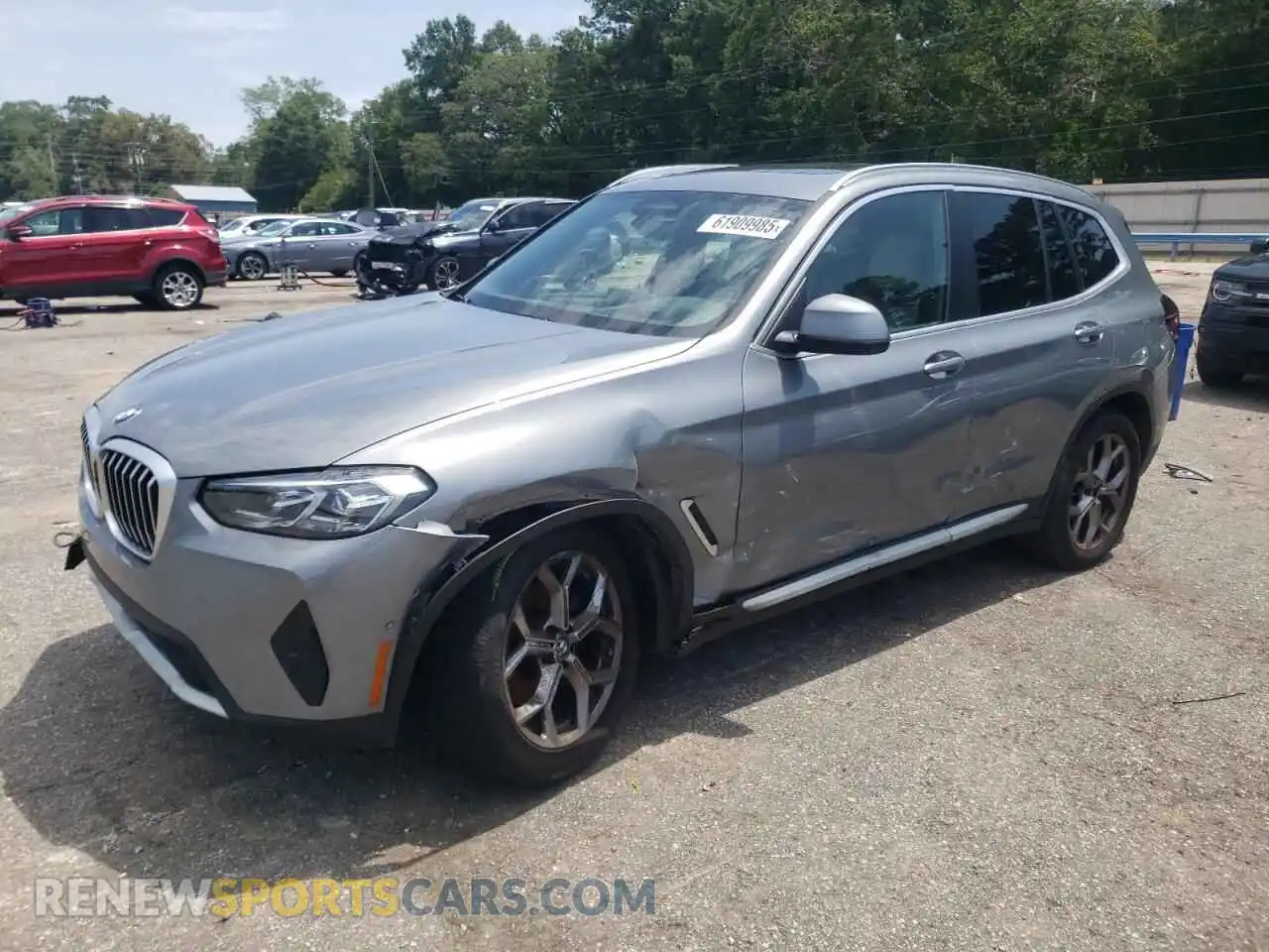 1 fotografías del automóvil dañado 5UX43DP04R9T51054 BMW X3 2024