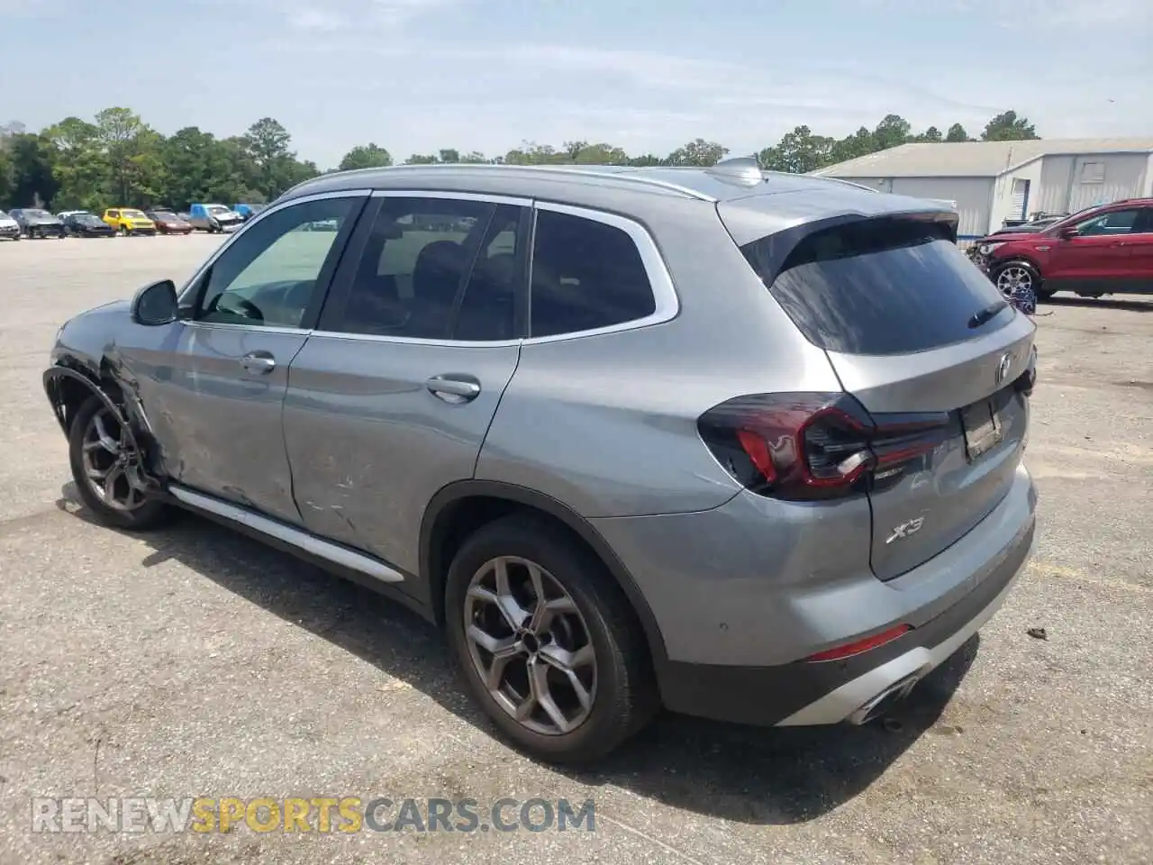 2 fotografías del automóvil dañado 5UX43DP04R9T51054 BMW X3 2024