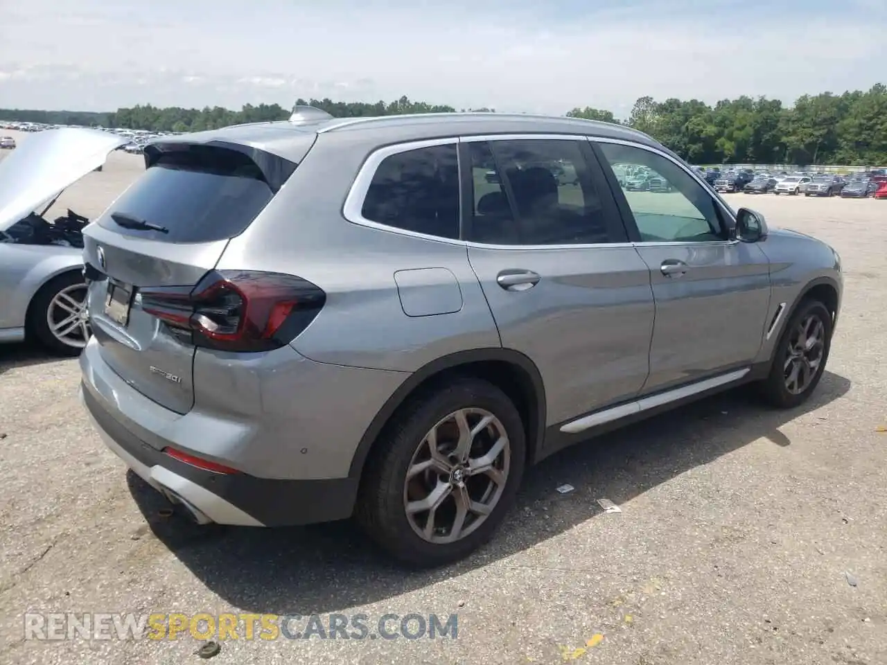 3 fotografías del automóvil dañado 5UX43DP04R9T51054 BMW X3 2024
