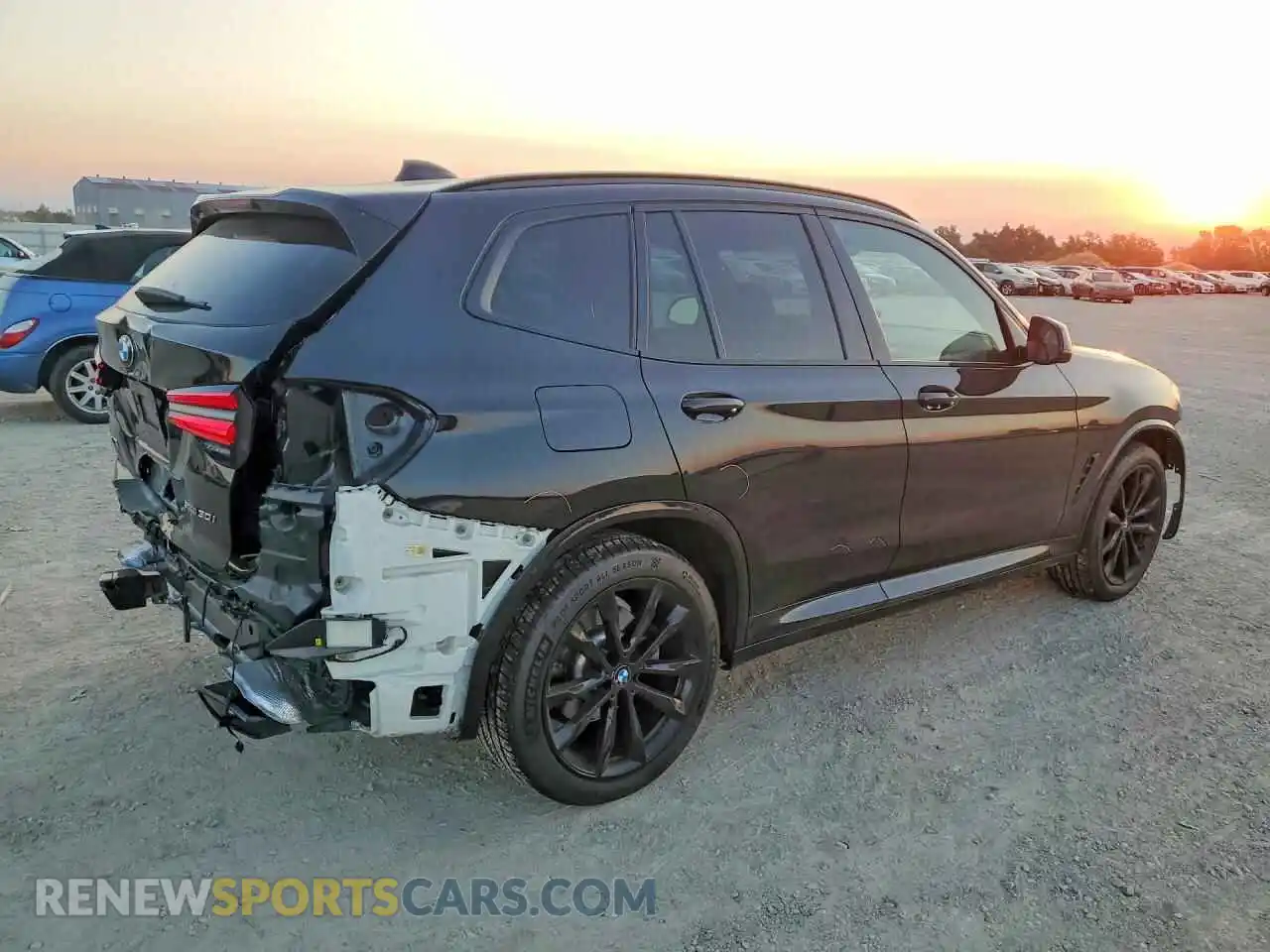 3 Photograph of a damaged car 5UX43DP04R9V02409 BMW X3 2024