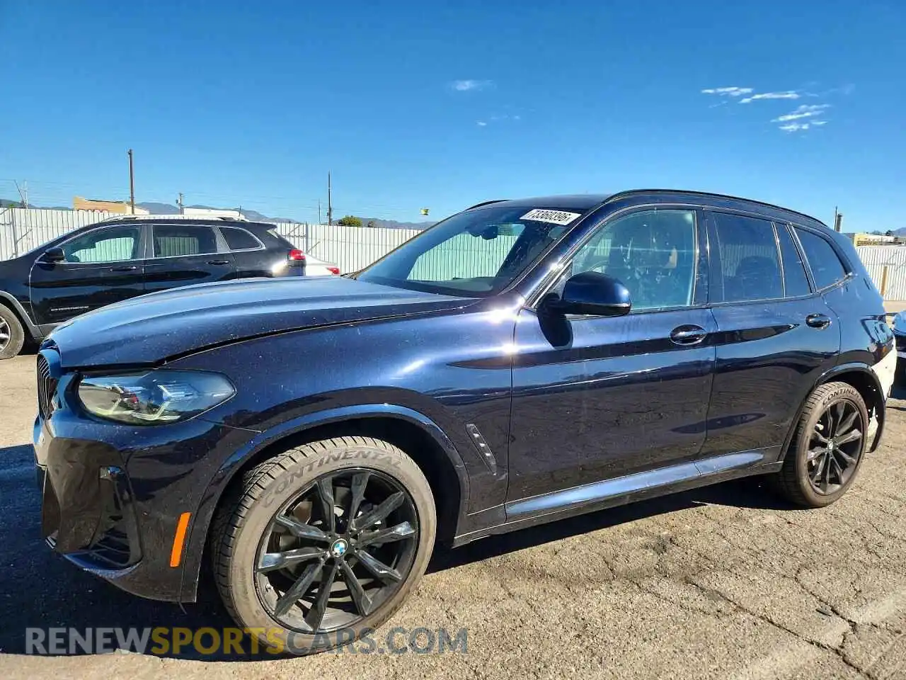 1 fotografías del automóvil dañado 5UX43DP04R9V10977 BMW X3 2024