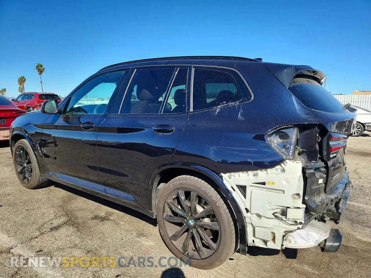 2 fotografías del automóvil dañado 5UX43DP04R9V10977 BMW X3 2024