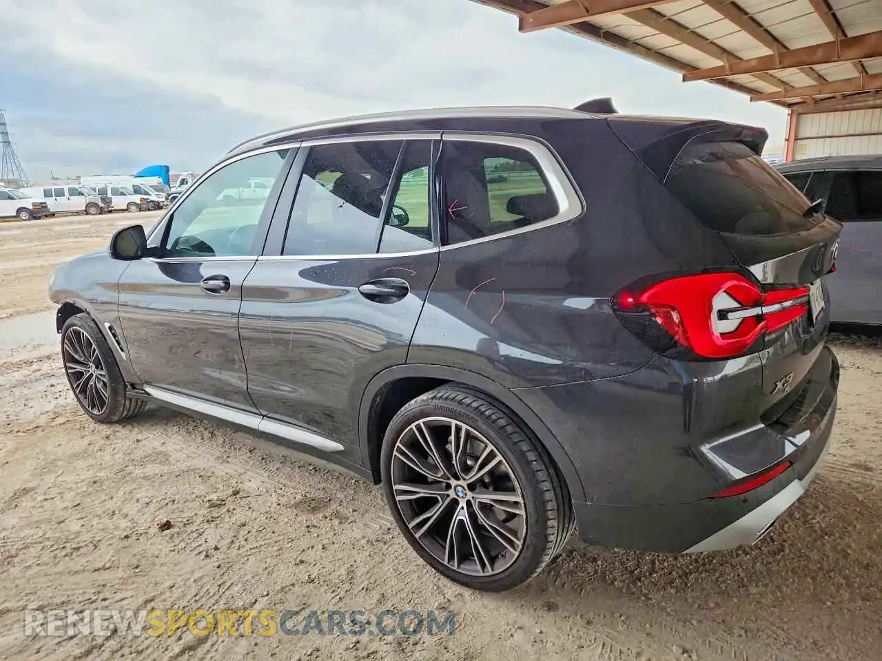 2 Photograph of a damaged car 5UX43DP04R9V11059 BMW X3 2024