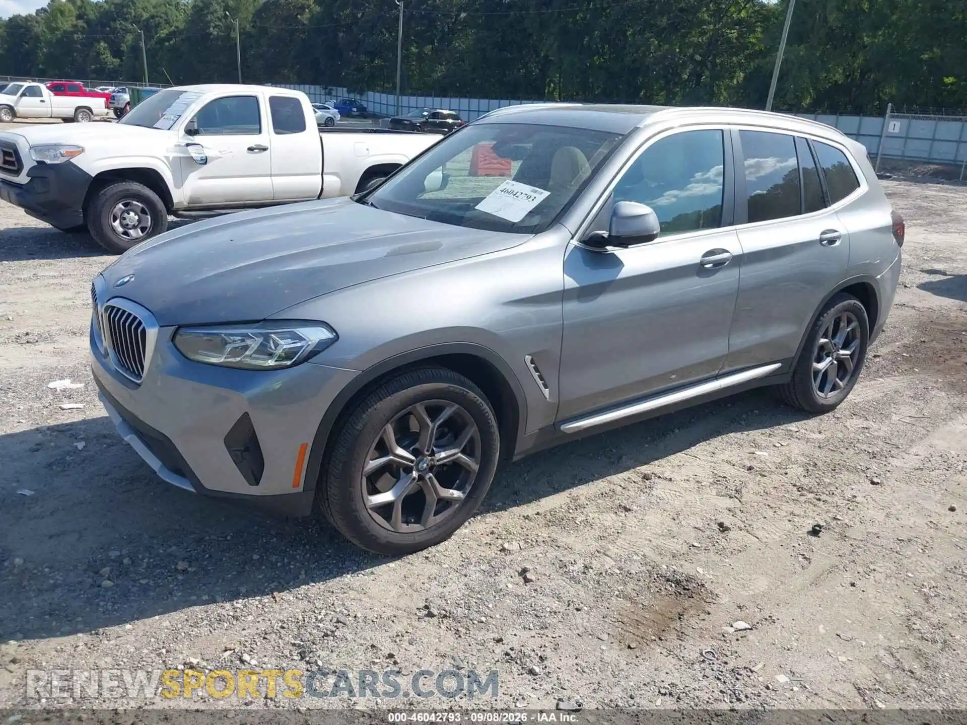 2 Photograph of a damaged car 5UX43DP04R9X28434 BMW X3 2024