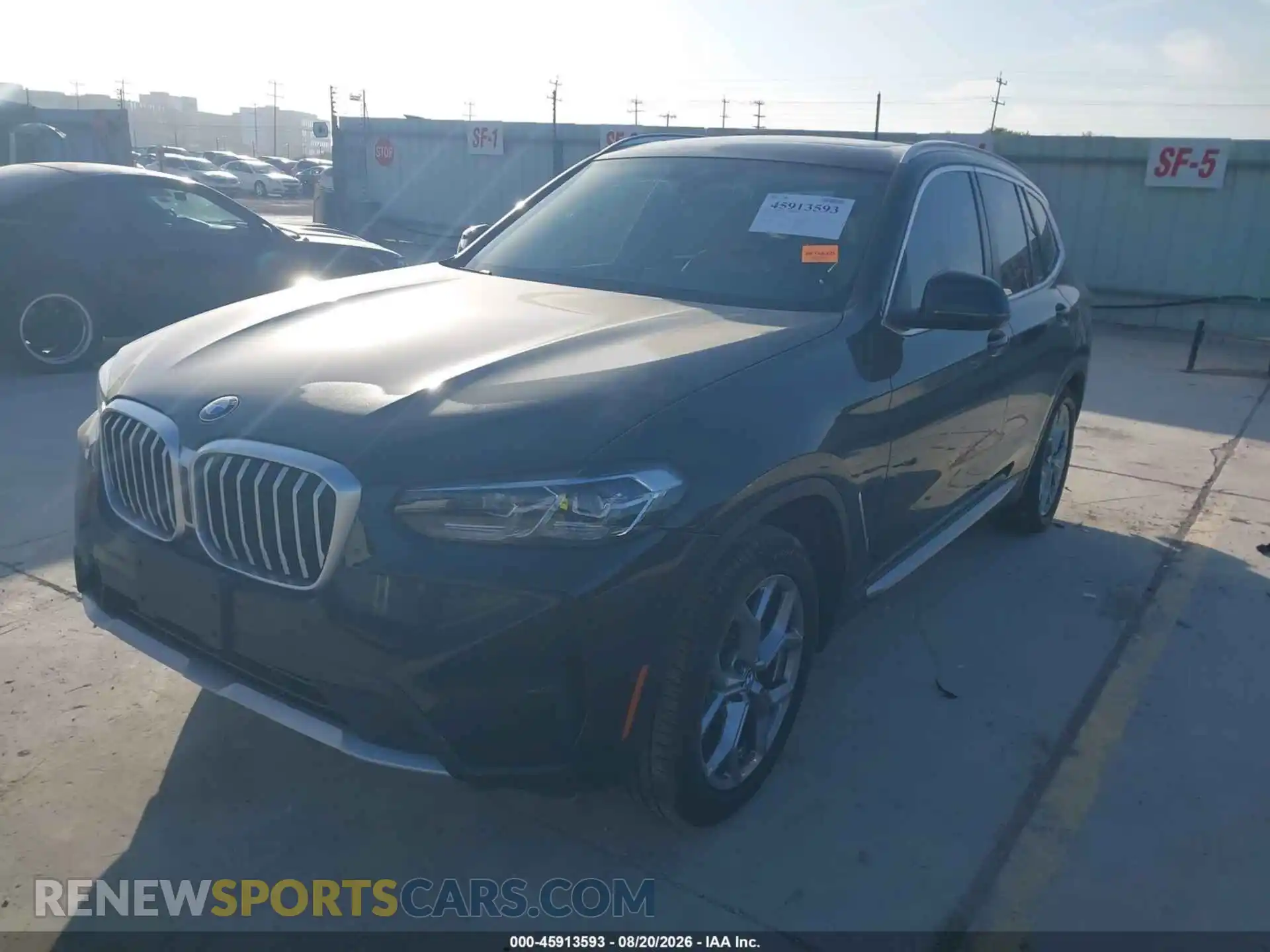 2 Photograph of a damaged car 5UX43DP06R9V22144 BMW X3 2024