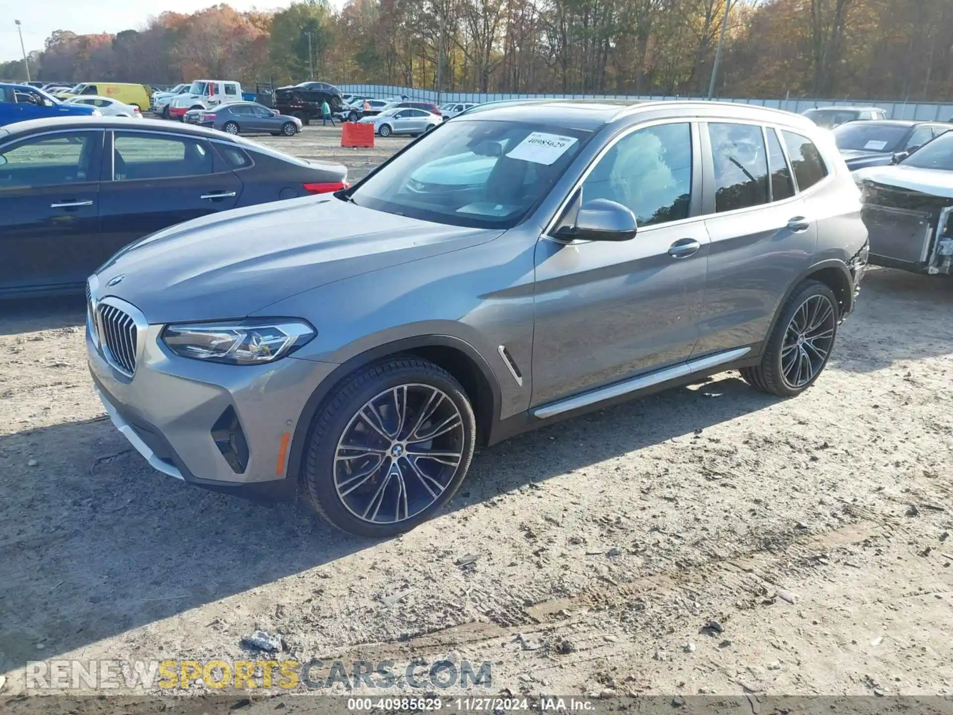 2 Photograph of a damaged car 5UX43DP06R9W67491 BMW X3 2024
