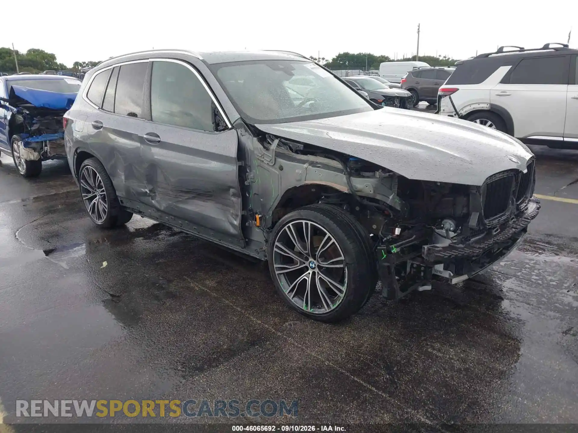 1 fotografías del automóvil dañado 5UX43DP07R9W55799 BMW X3 2024