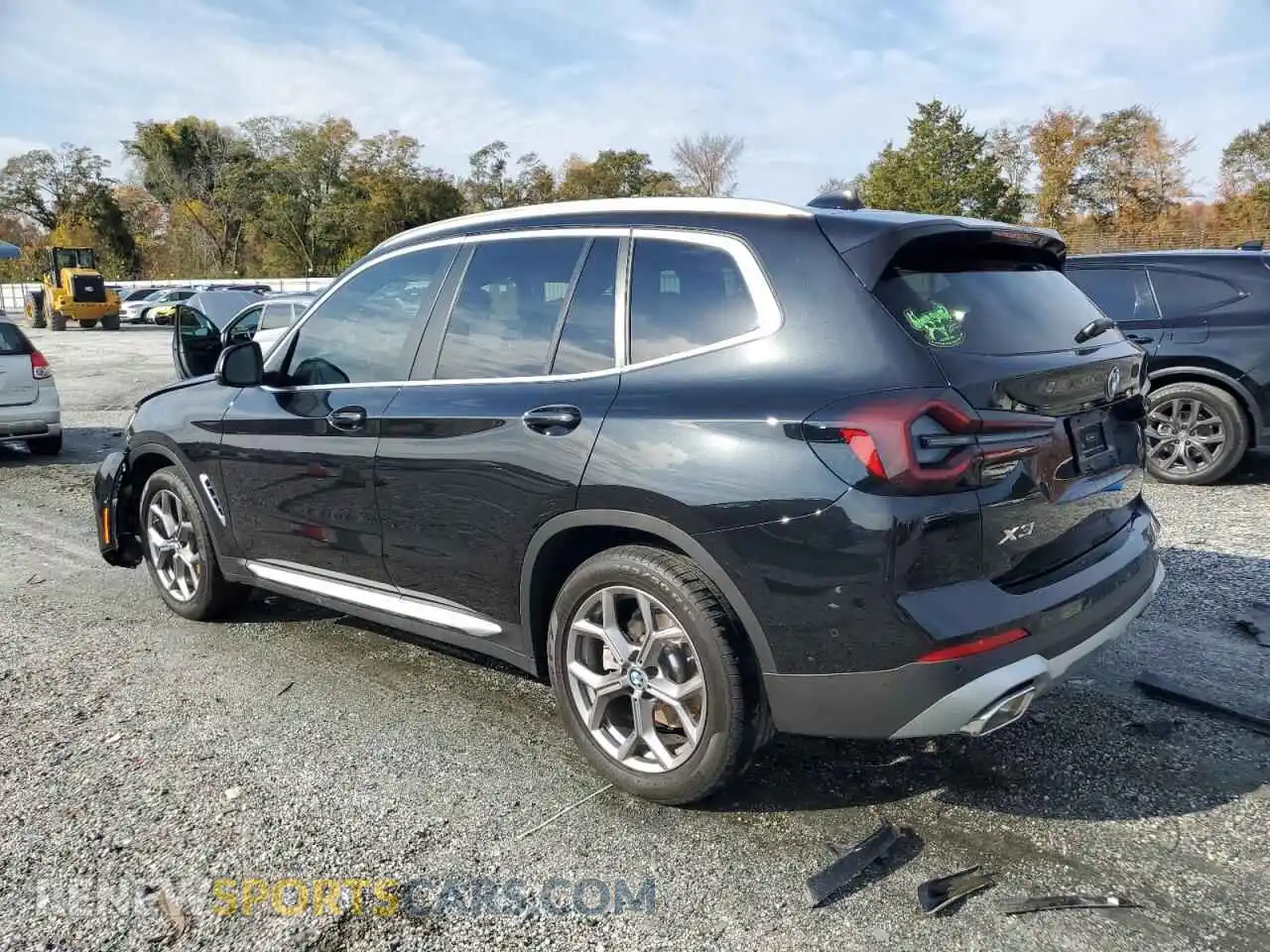 2 Photograph of a damaged car 5UX43DP08R9U07402 BMW X3 2024