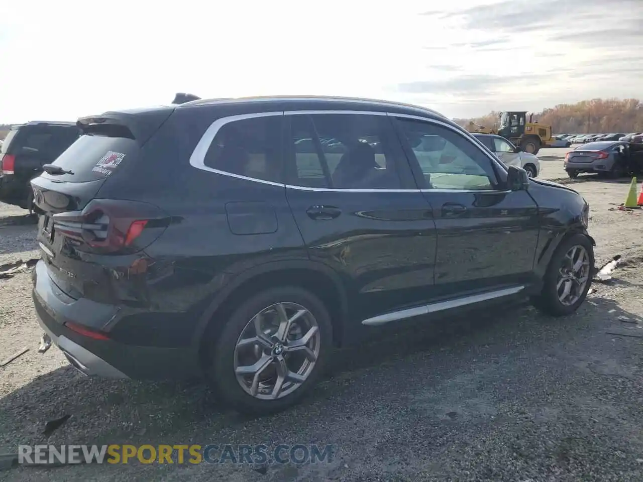 3 Photograph of a damaged car 5UX43DP08R9U07402 BMW X3 2024