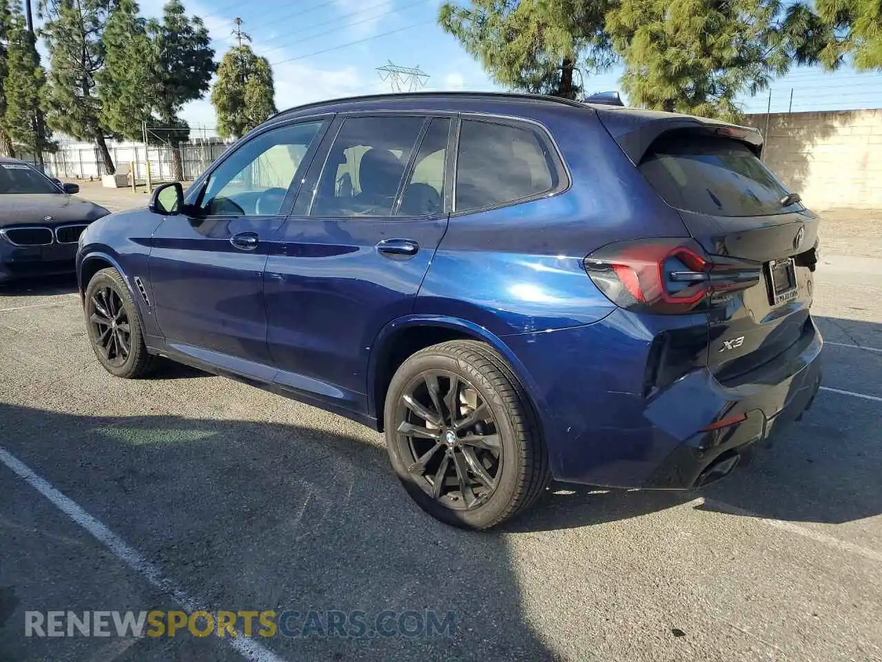2 fotografías del automóvil dañado 5UX43DP08R9U27102 BMW X3 2024