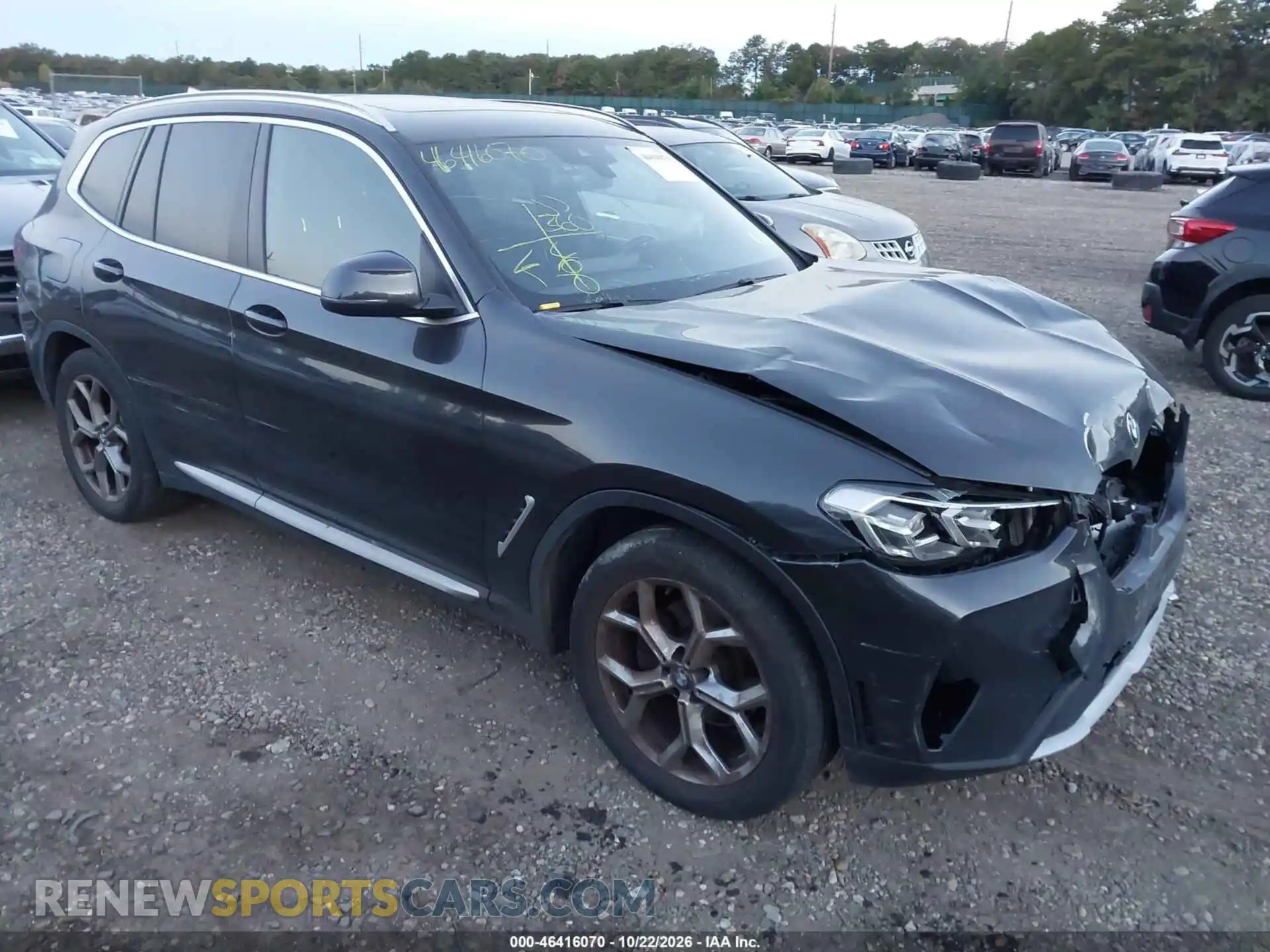1 fotografías del automóvil dañado 5UX43DP08R9V46848 BMW X3 2024