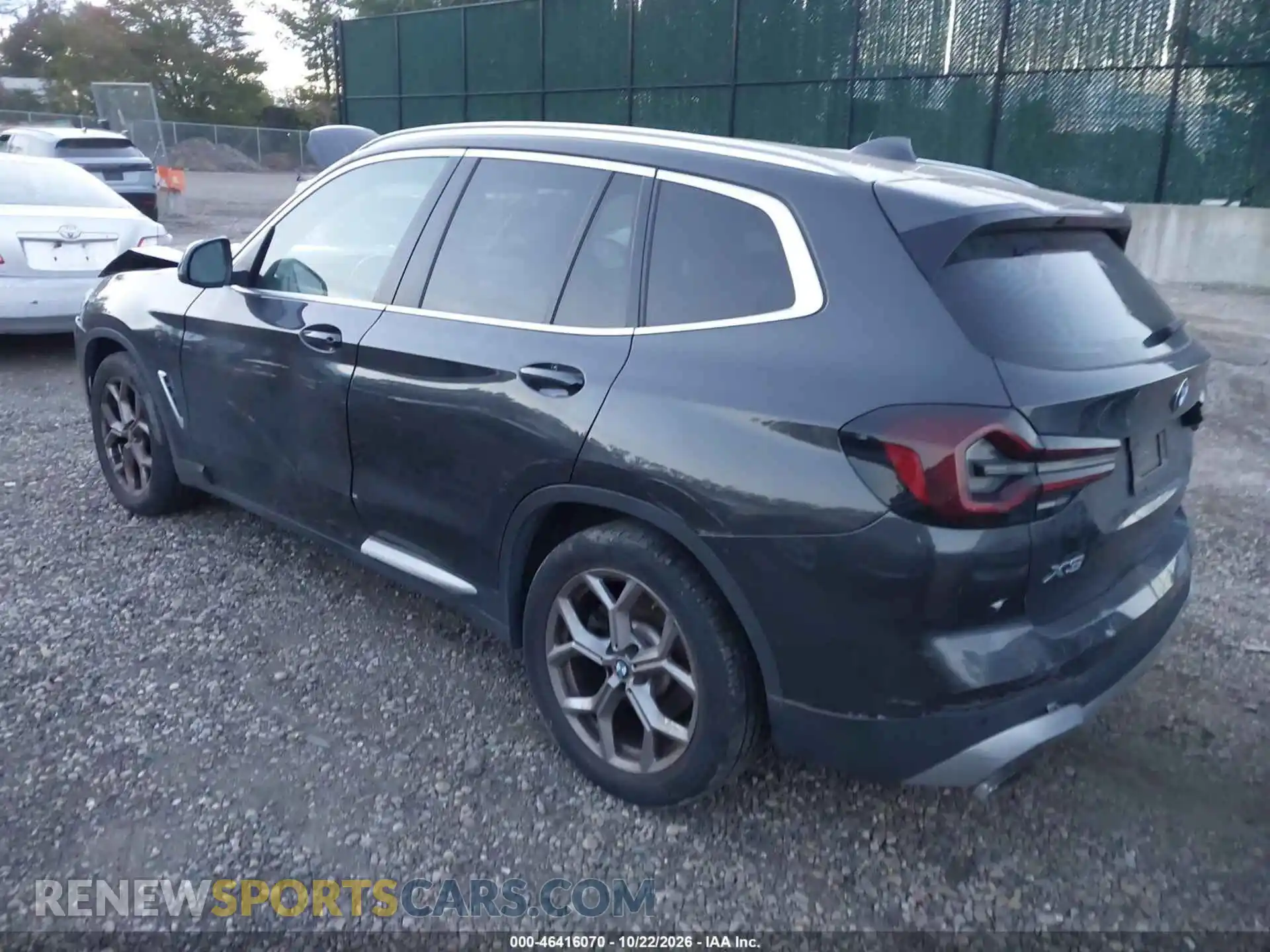 3 fotografías del automóvil dañado 5UX43DP08R9V46848 BMW X3 2024