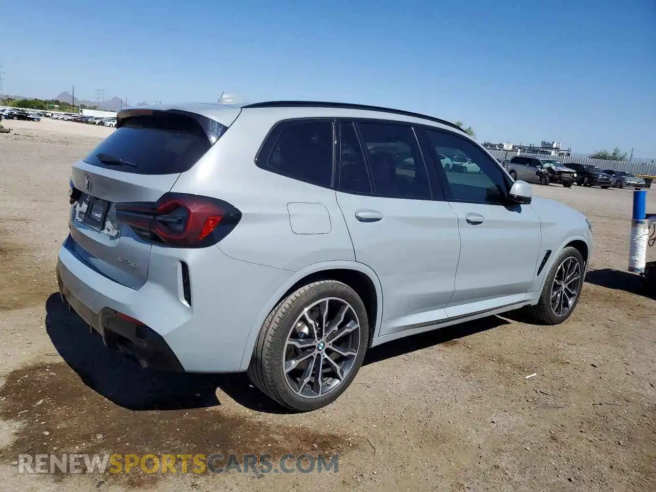 3 fotografías del automóvil dañado 5UX43DP09R9U16867 BMW X3 2024