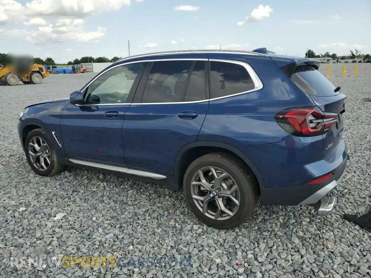 2 Photograph of a damaged car 5UX43DP09R9U43230 BMW X3 2024