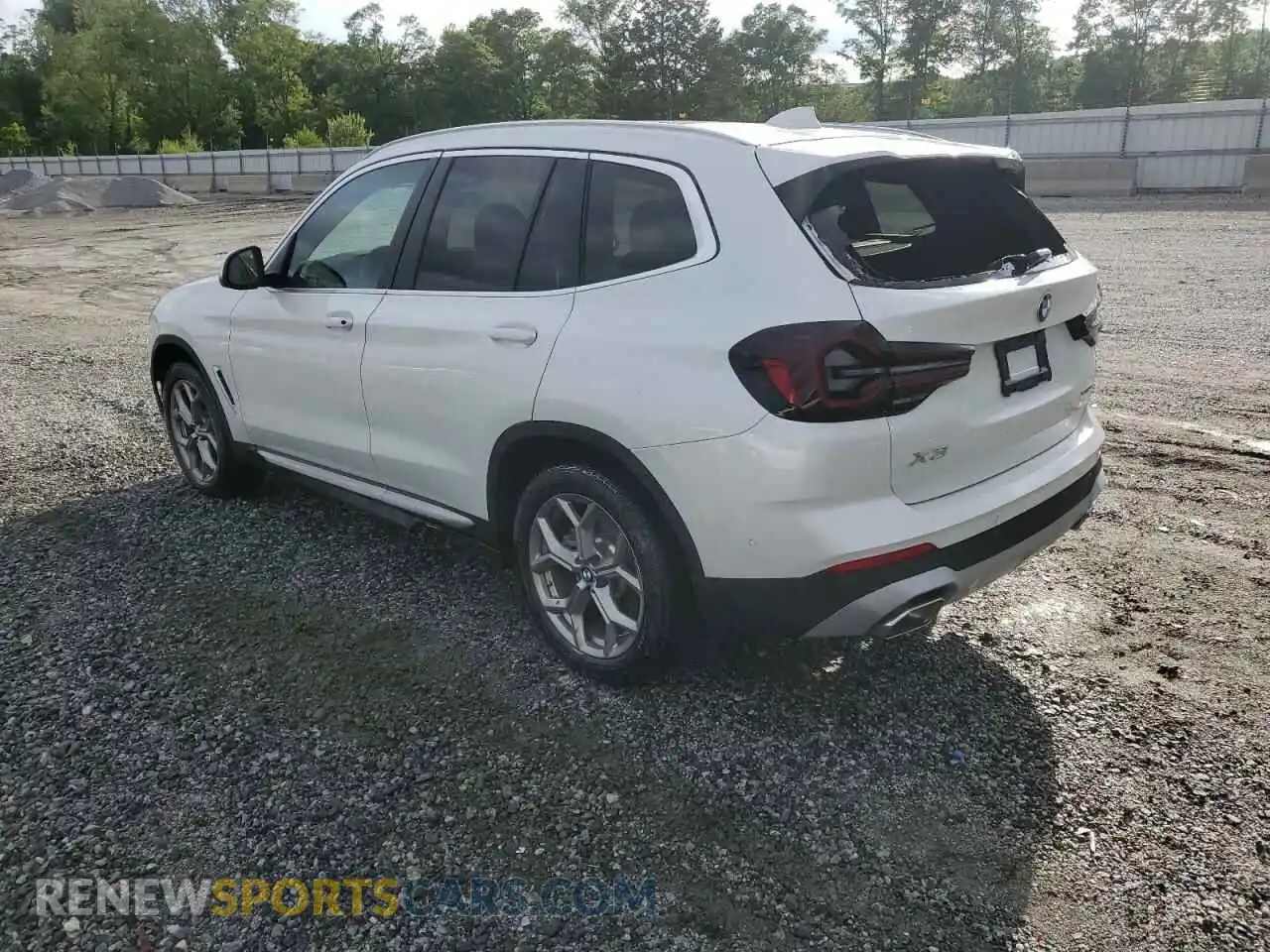 2 fotografías del automóvil dañado 5UX43DP0XR9W90823 BMW X3 2024