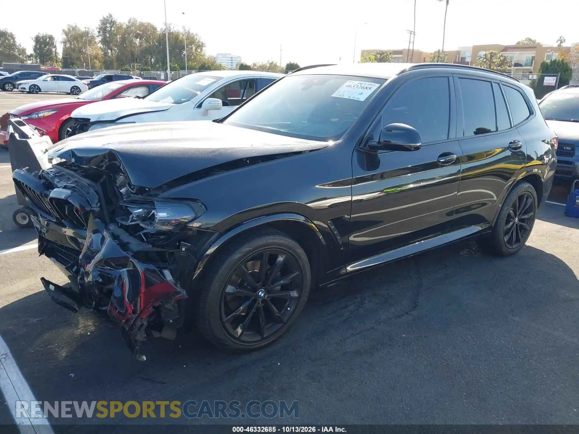 2 Photograph of a damaged car 5UX43DP0XR9X03537 BMW X3 2024