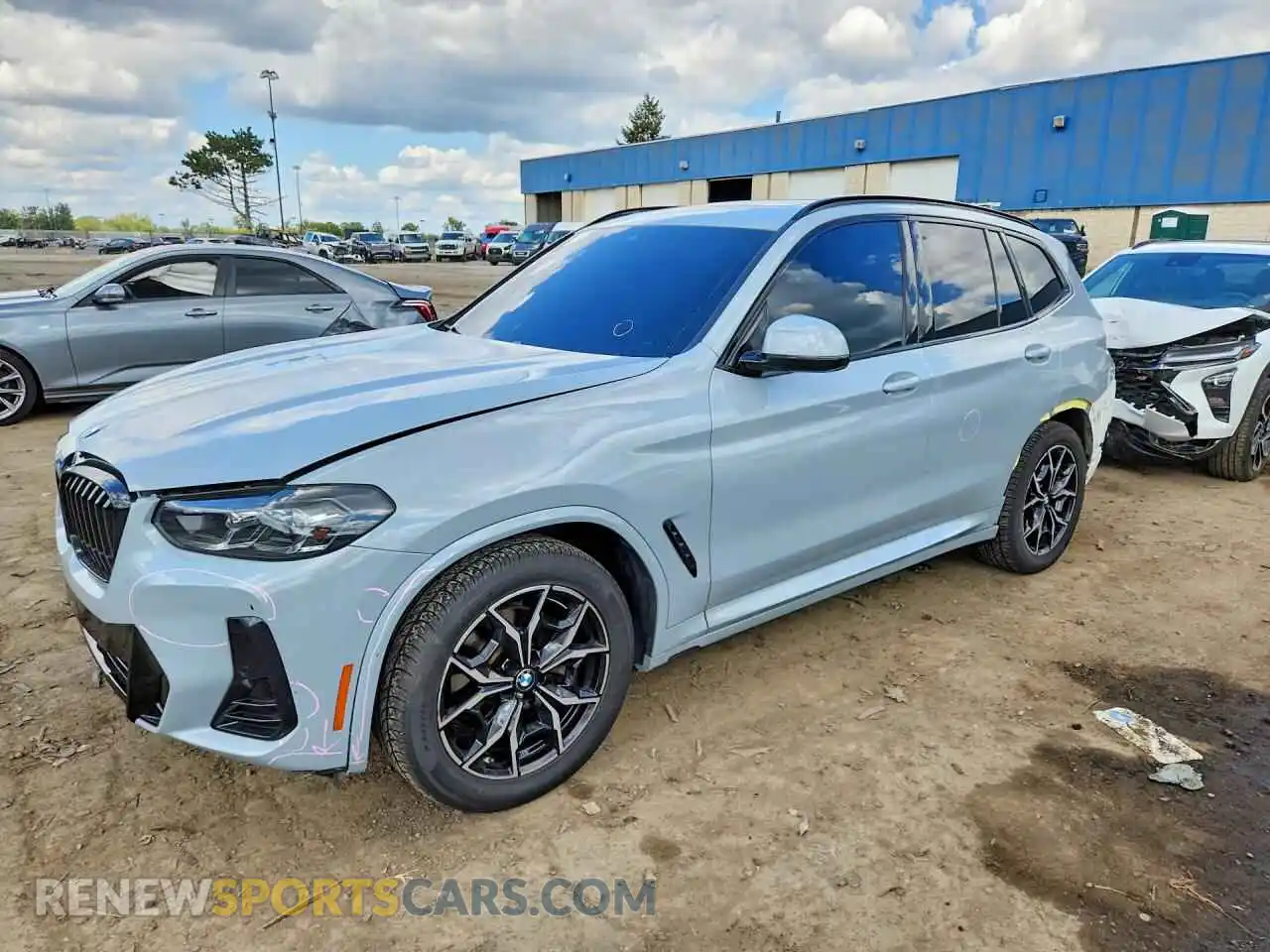 1 Фотография поврежденного автомобиля 5UX53DP00R9T58782 BMW X3 2024