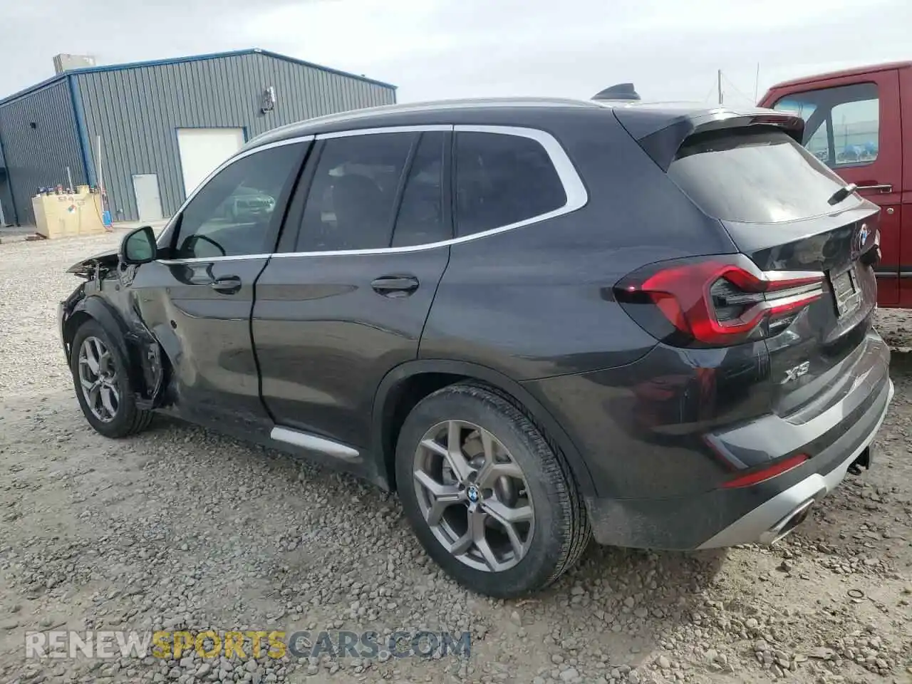 2 Photograph of a damaged car 5UX53DP00R9V76785 BMW X3 2024