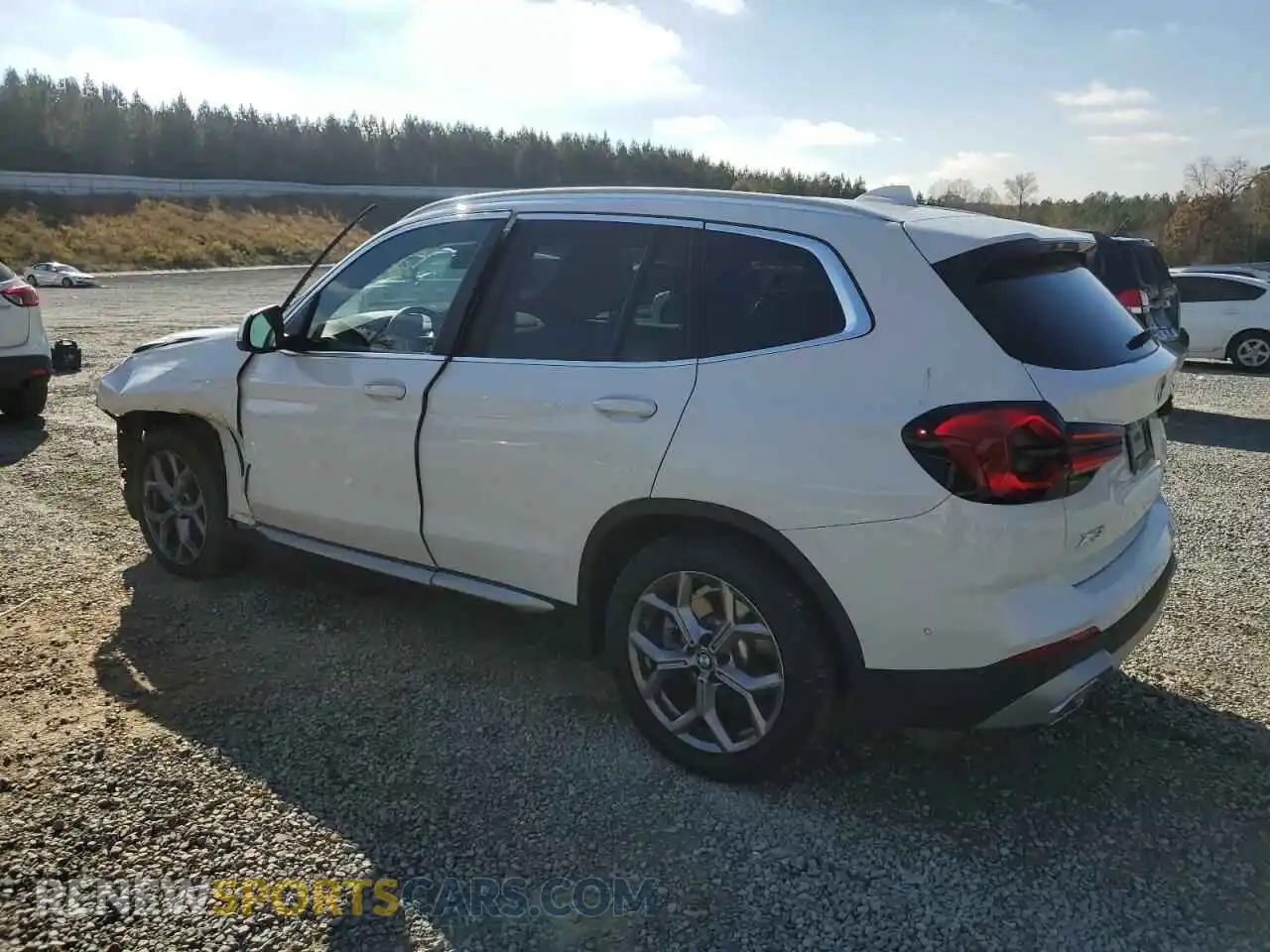2 Photograph of a damaged car 5UX53DP00R9V95966 BMW X3 2024