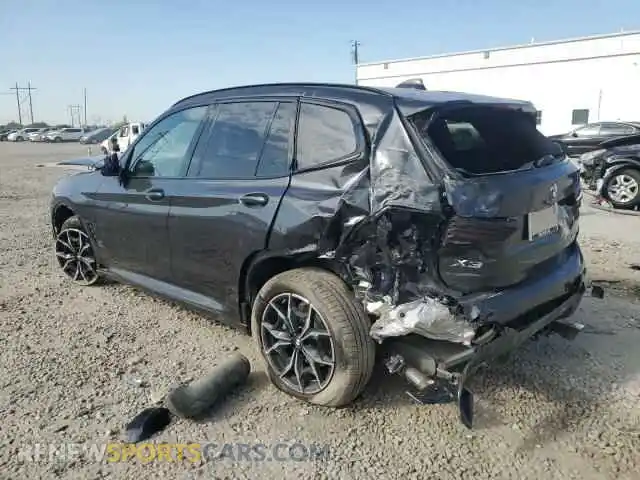 2 Photograph of a damaged car 5UX53DP00R9W62033 BMW X3 2024