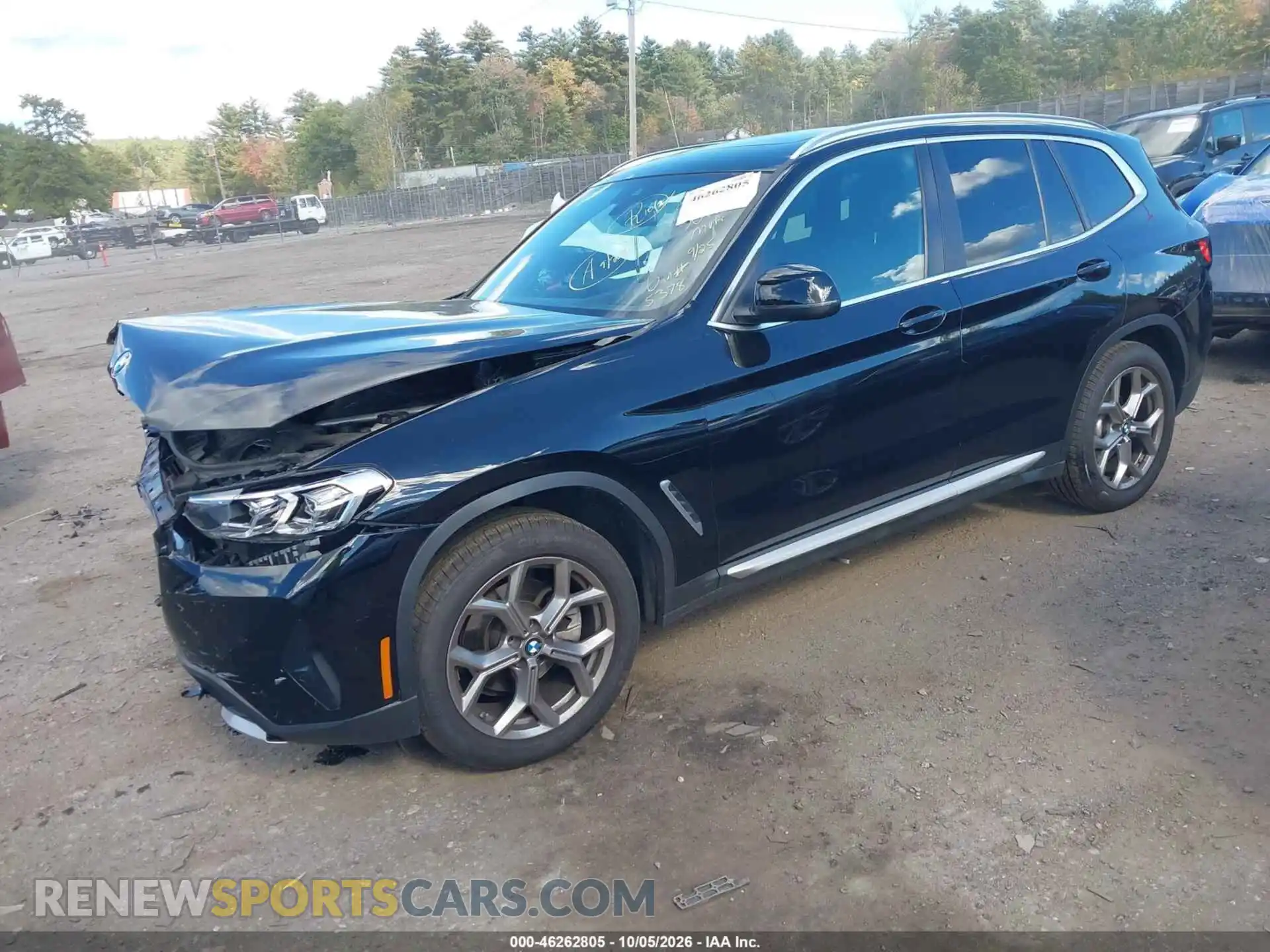 2 Фотография поврежденного автомобиля 5UX53DP00R9W75378 BMW X3 2024