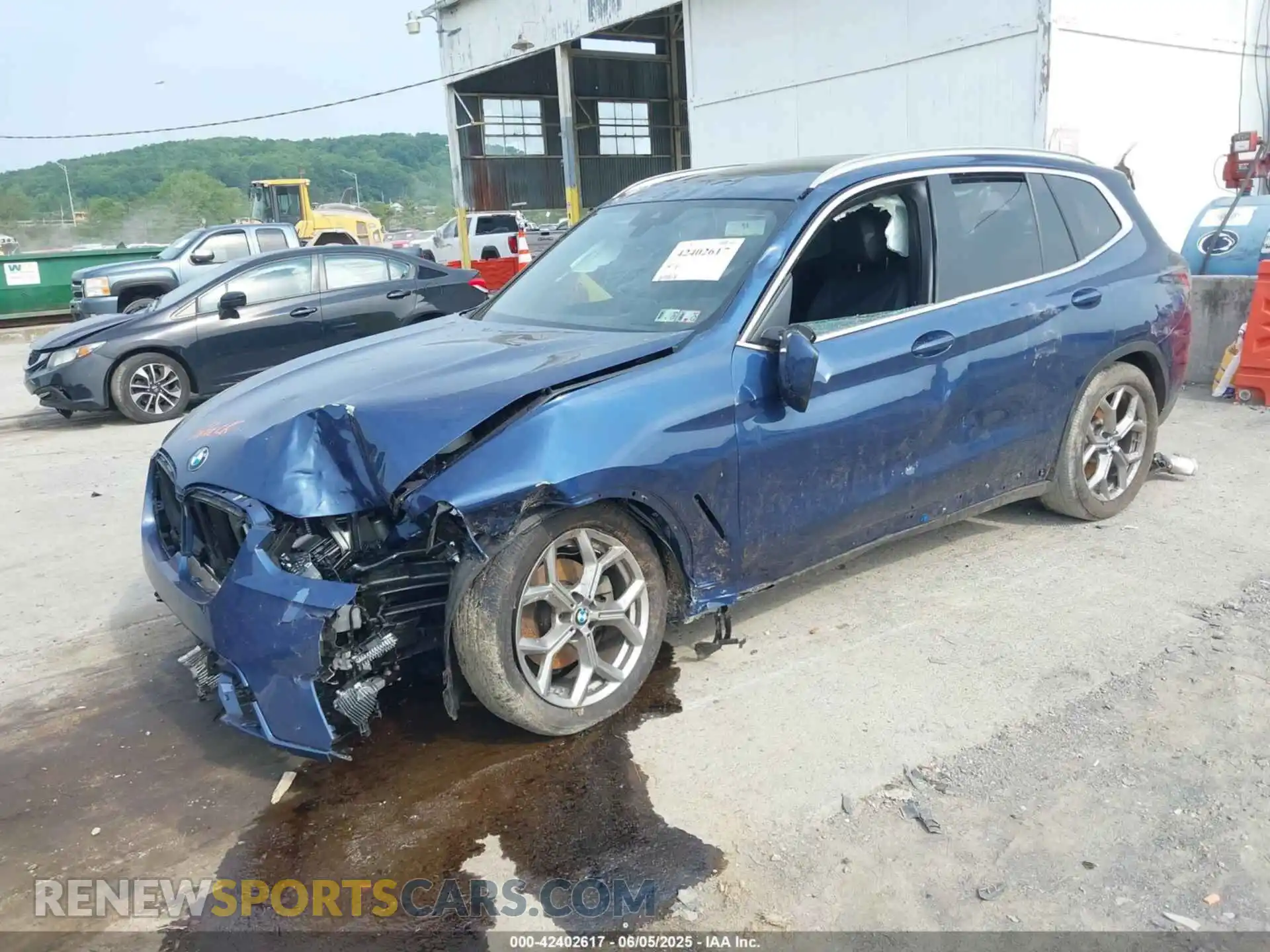 2 Фотография поврежденного автомобиля 5UX53DP00R9W81214 BMW X3 2024