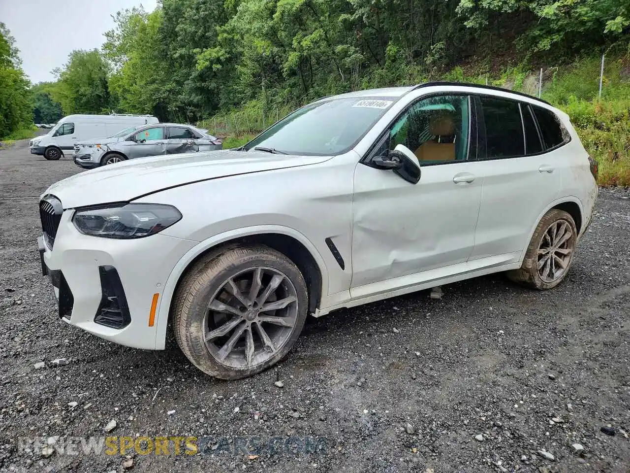 1 fotografías del automóvil dañado 5UX53DP01R9V29748 BMW X3 2024
