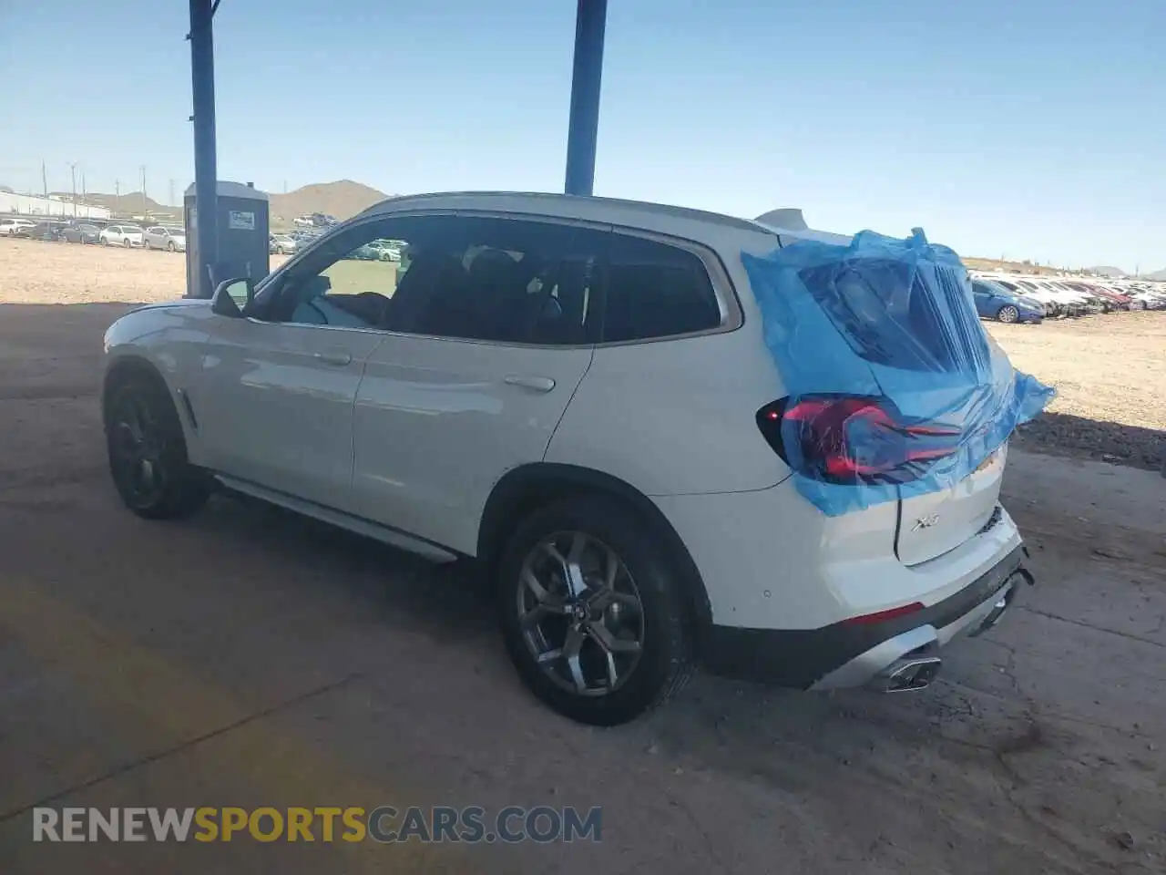 2 fotografías del automóvil dañado 5UX53DP01R9V62605 BMW X3 2024