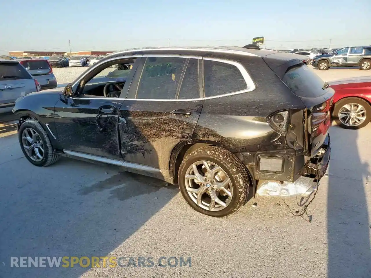 2 Photograph of a damaged car 5UX53DP01R9X03446 BMW X3 2024