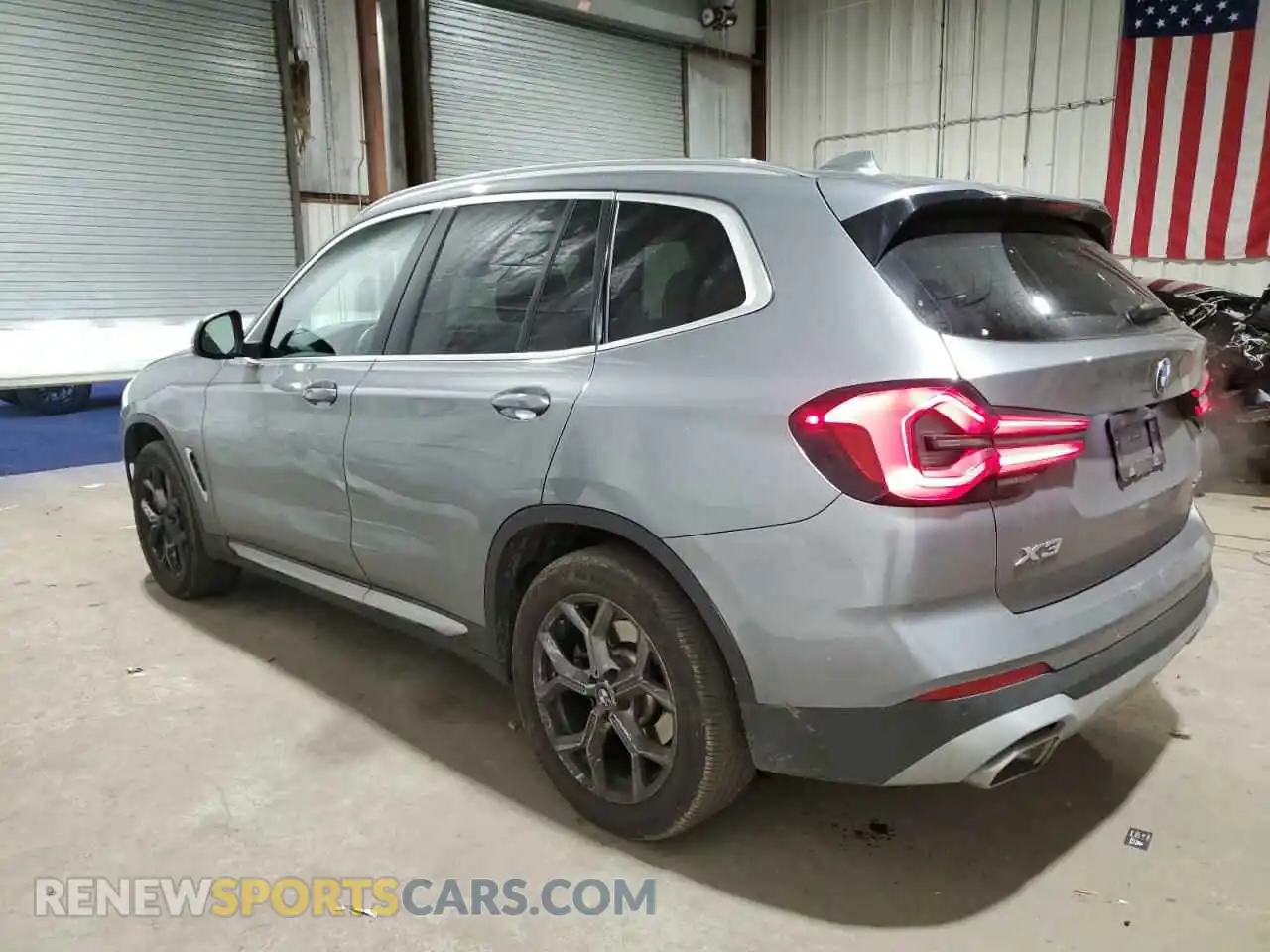 2 Photograph of a damaged car 5UX53DP02R9U23230 BMW X3 2024