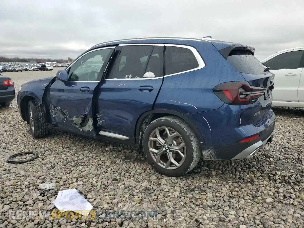 2 Photograph of a damaged car 5UX53DP02R9V64816 BMW X3 2024