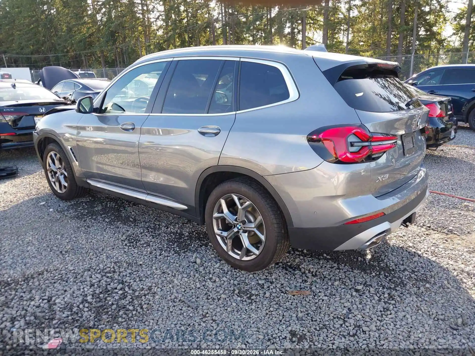 3 Photograph of a damaged car 5UX53DP02R9W69047 BMW X3 2024