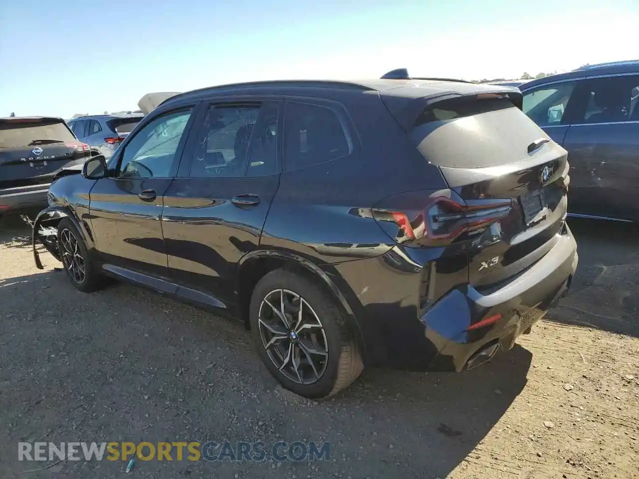 2 Photograph of a damaged car 5UX53DP03R9U58424 BMW X3 2024