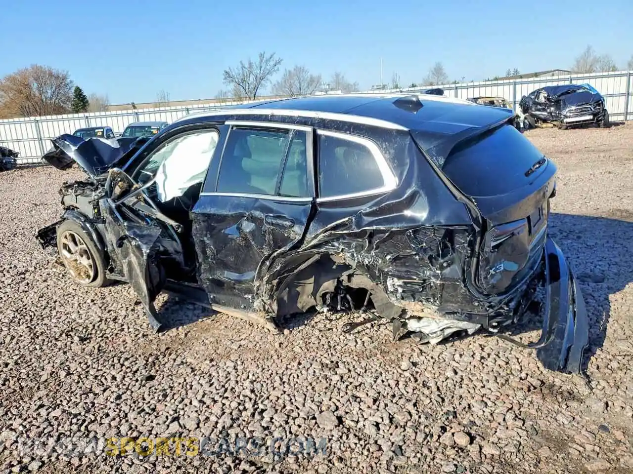 2 Photograph of a damaged car 5UX53DP03R9U63039 BMW X3 2024