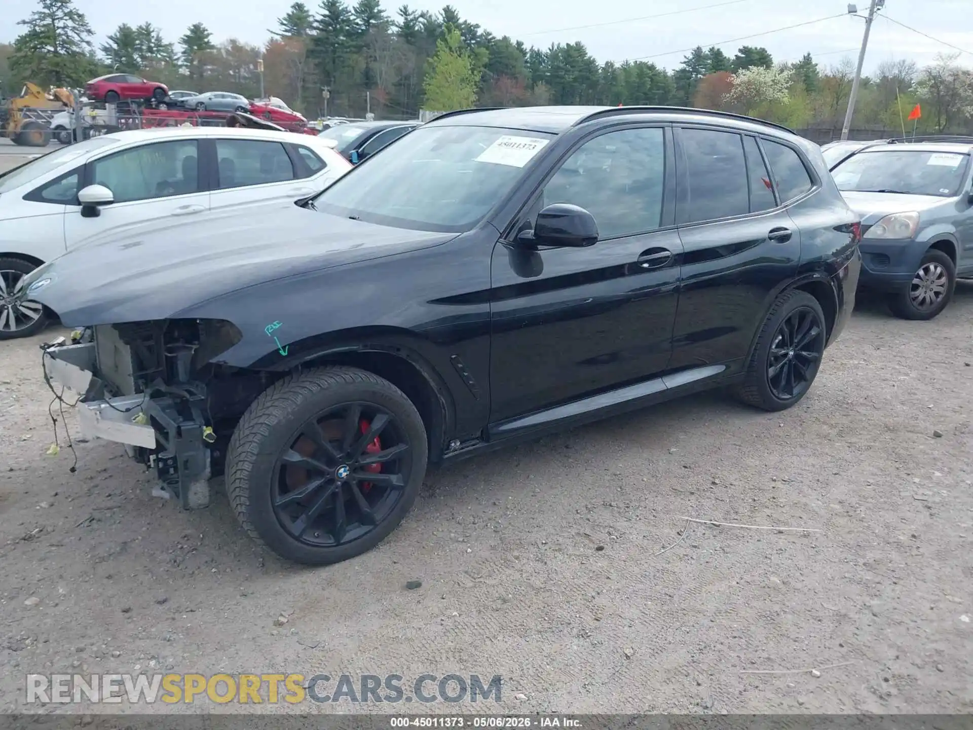 2 Photograph of a damaged car 5UX53DP04R9U43561 BMW X3 2024