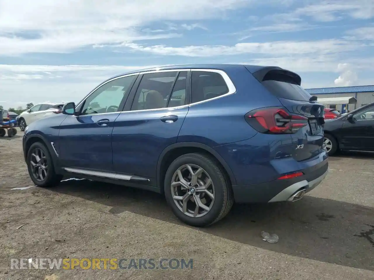 2 fotografías del automóvil dañado 5UX53DP05R9T74315 BMW X3 2024
