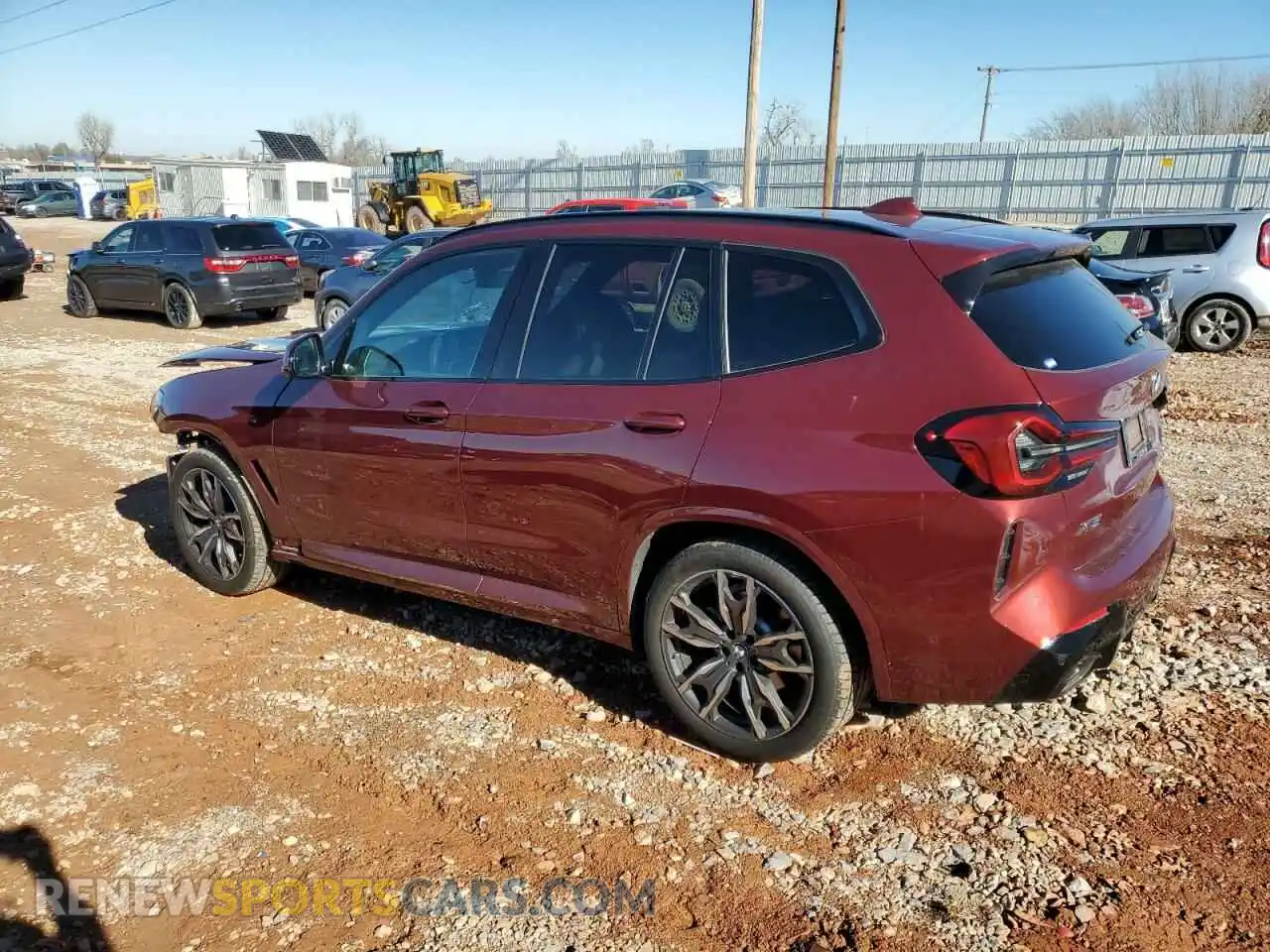 2 Photograph of a damaged car 5UX53DP06R9T48550 BMW X3 2024
