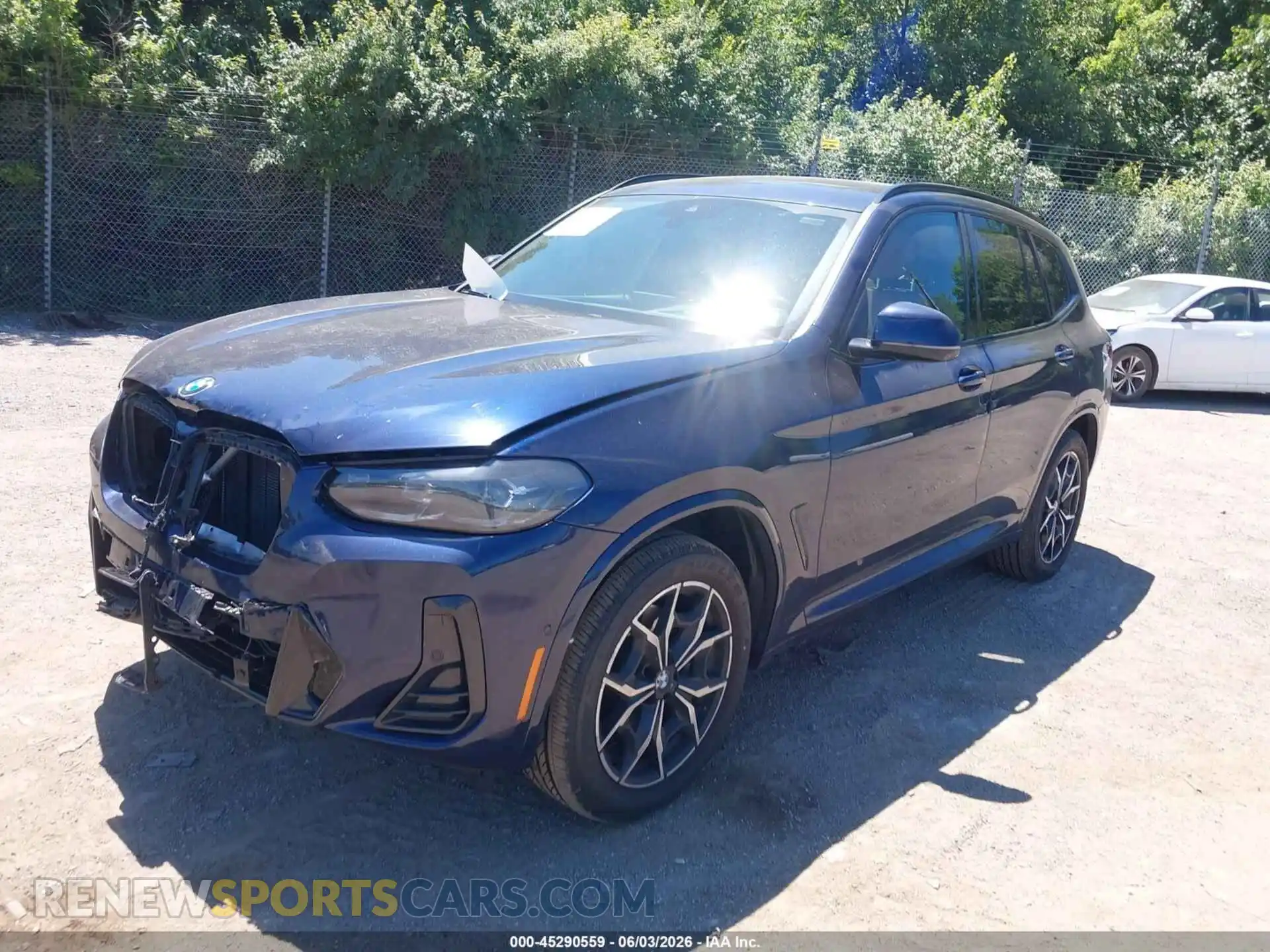2 Фотография поврежденного автомобиля 5UX53DP06R9T86666 BMW X3 2024