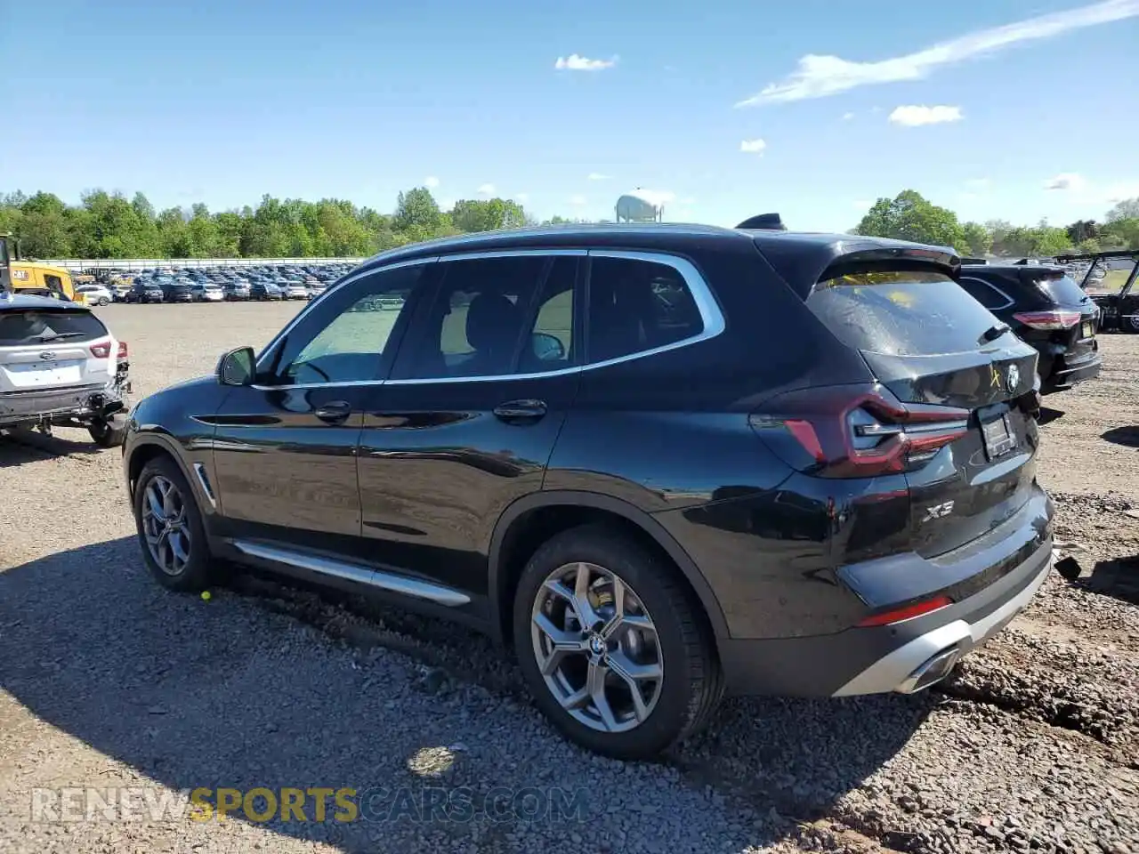 2 Photograph of a damaged car 5UX53DP06R9U35672 BMW X3 2024