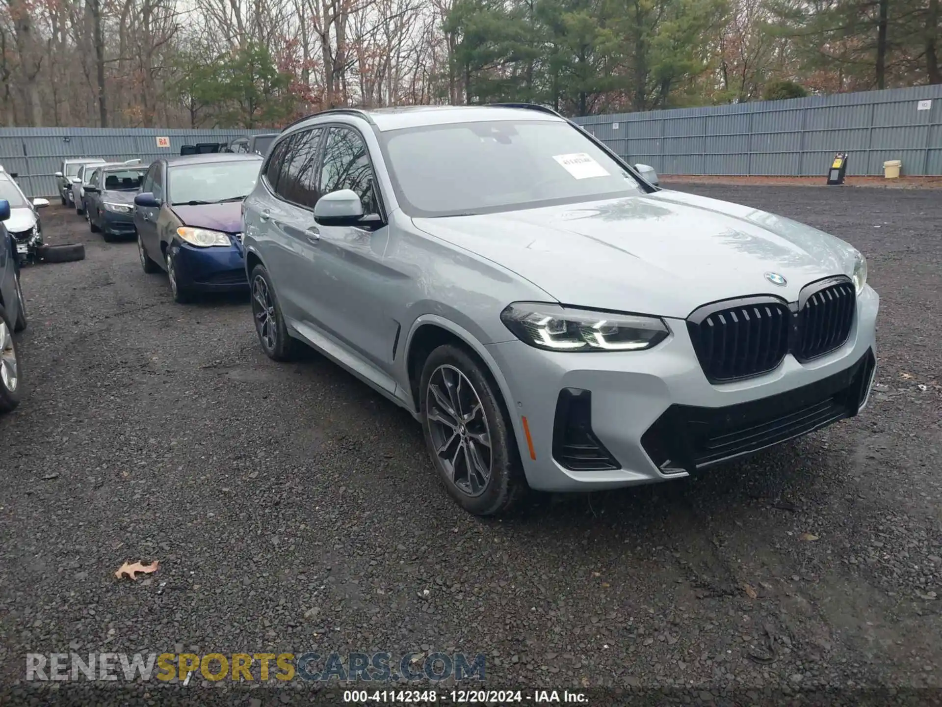 1 fotografías del automóvil dañado 5UX53DP06R9U44968 BMW X3 2024