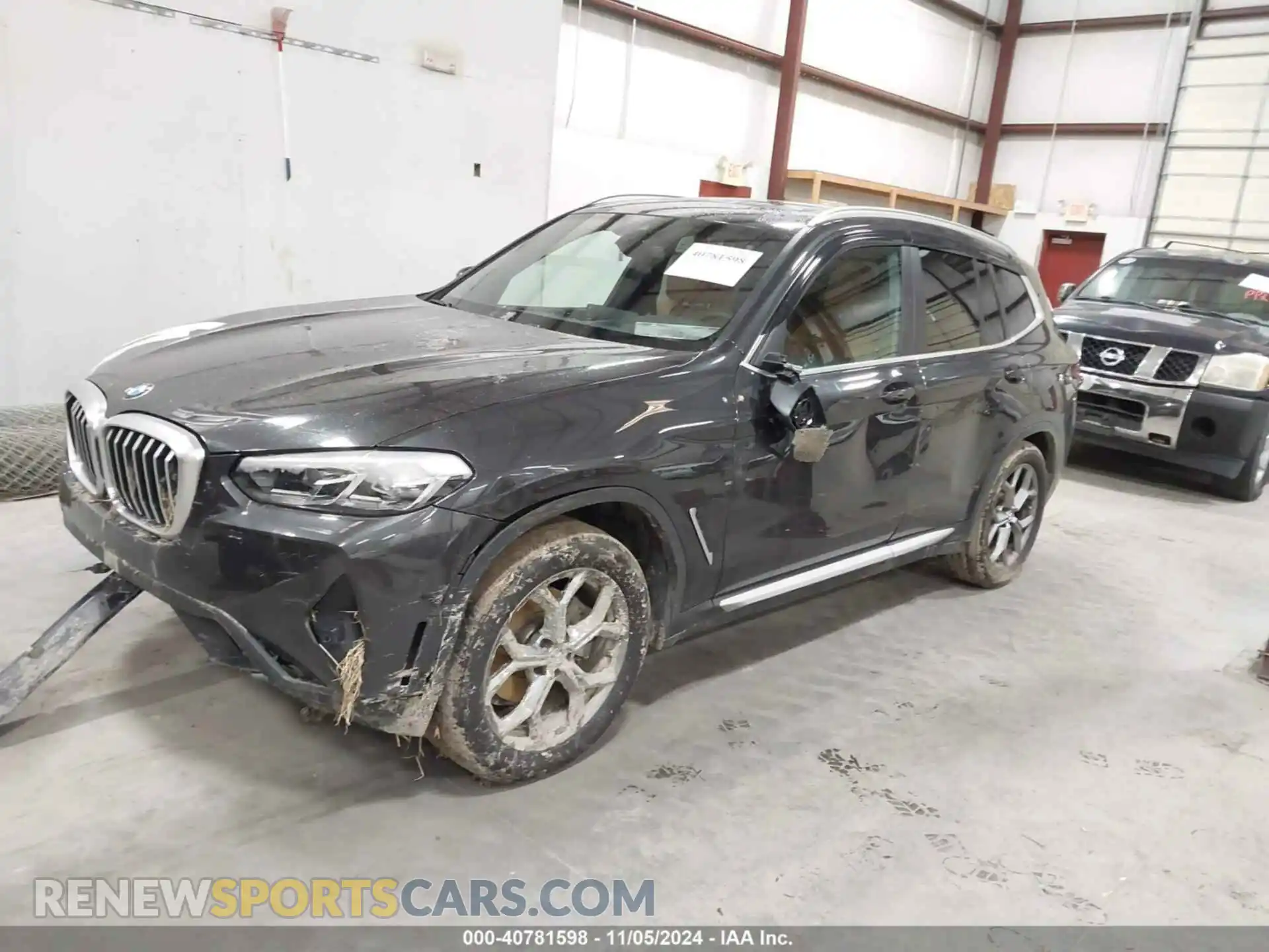 2 Photograph of a damaged car 5UX53DP06R9V76726 BMW X3 2024