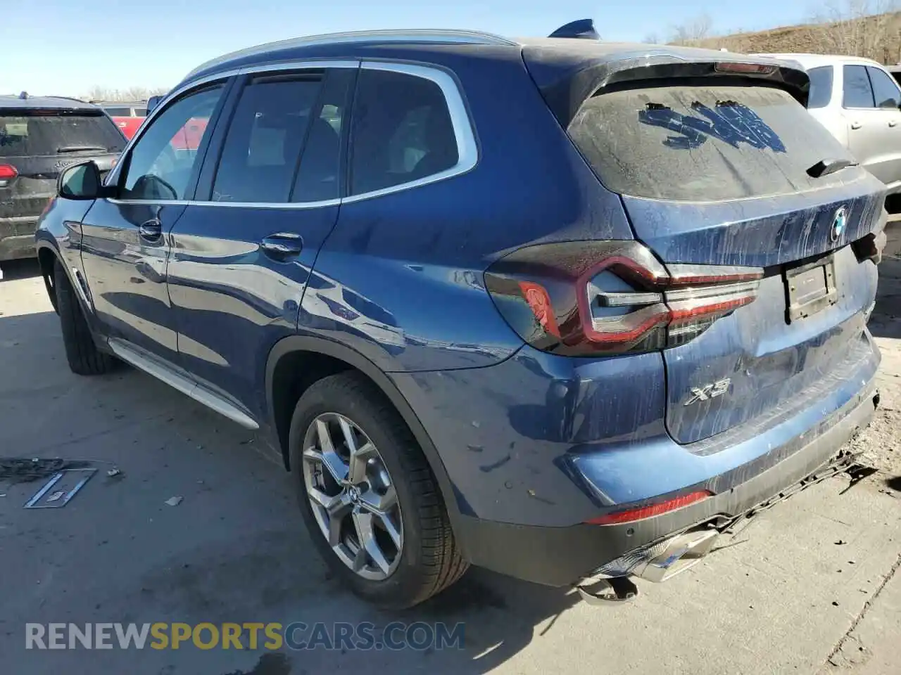 2 Photograph of a damaged car 5UX53DP06R9W59797 BMW X3 2024